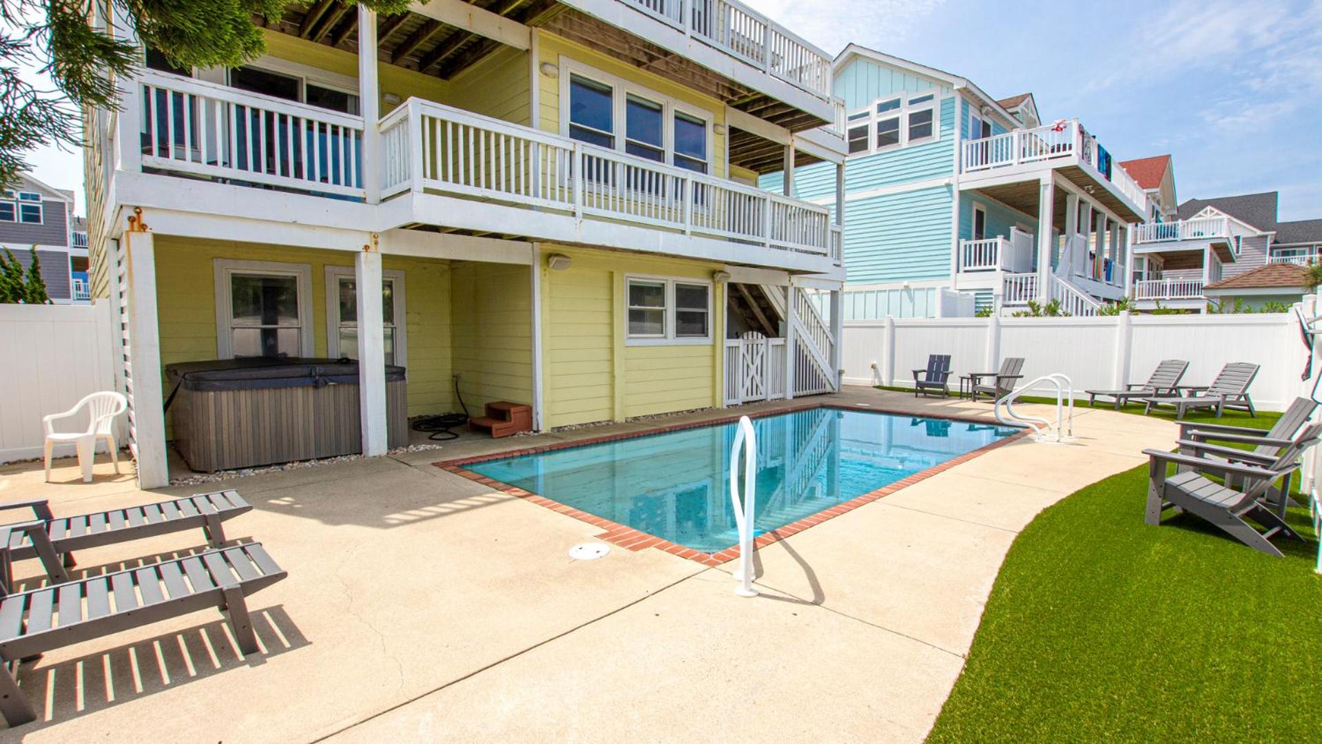 Oceanside, 8 BRs, Private Pool, Theater Room, Rec Rm, Hot Tub, OL126, Prince of Tides view 2