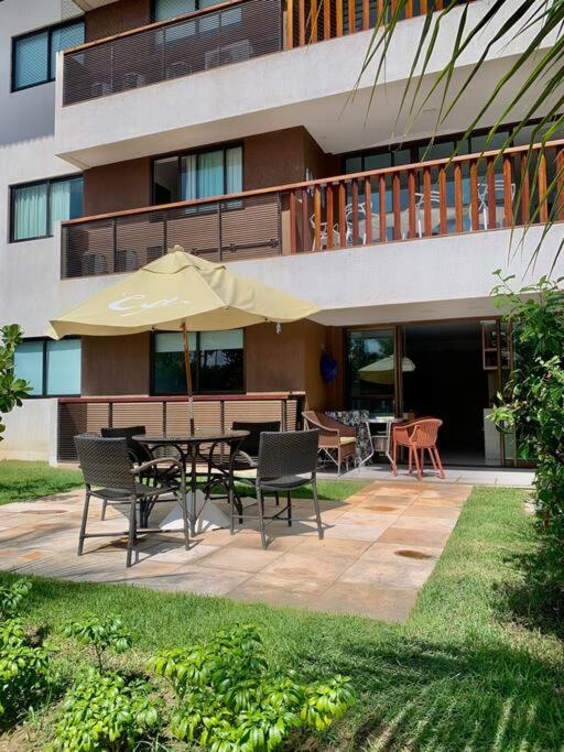 Flat térreo 3 quartos na Beira Mar porto de galinhas