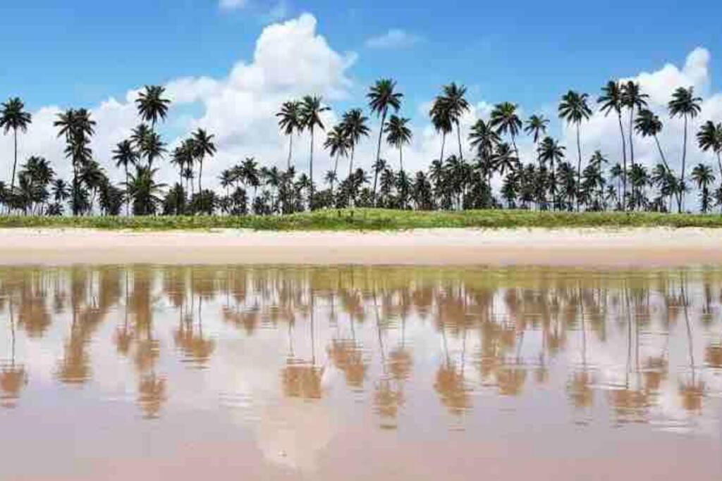 Flat térreo 3 quartos na Beira Mar porto de galinhas