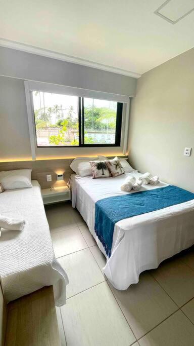 Flat térreo 3 quartos na Beira Mar porto de galinhas