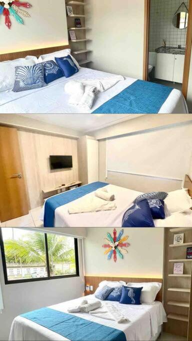 Flat térreo 3 quartos na Beira Mar porto de galinhas