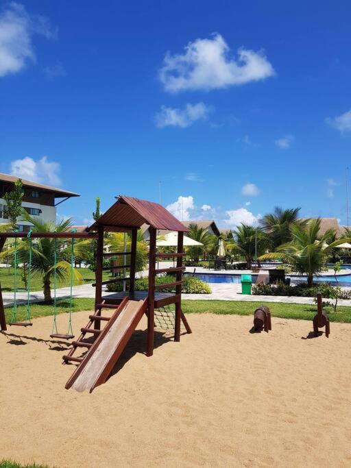 Flat térreo 3 quartos na Beira Mar porto de galinhas