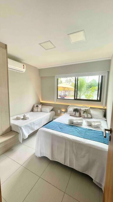 Flat térreo 3 quartos na Beira Mar porto de galinhas