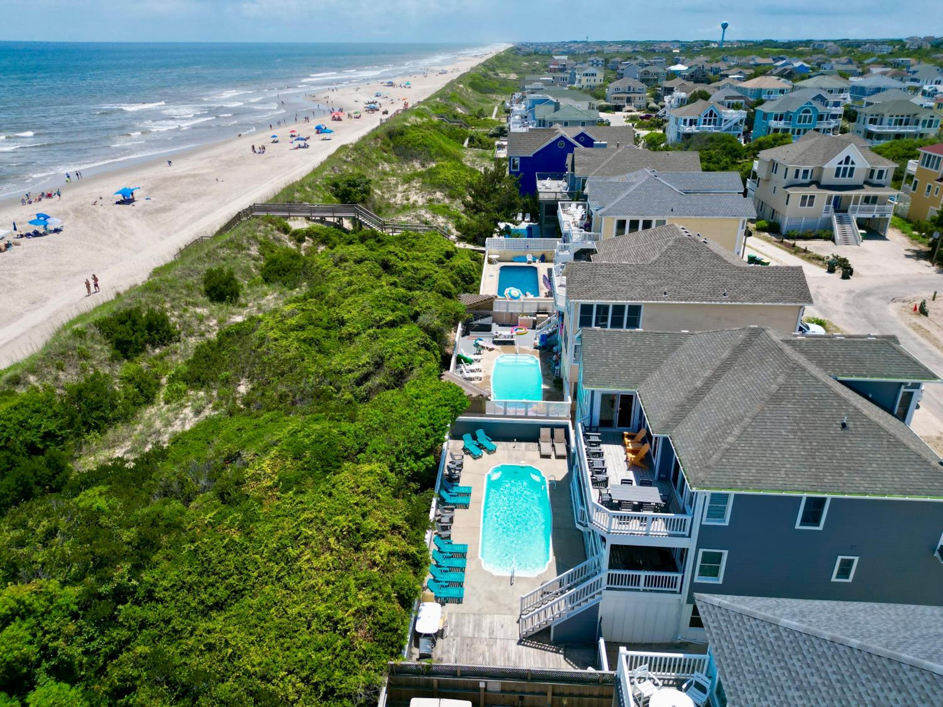OCEANFRONT, Theater, Rec Room, Ocean Views, Pool! OL76, Corollabunga view 3