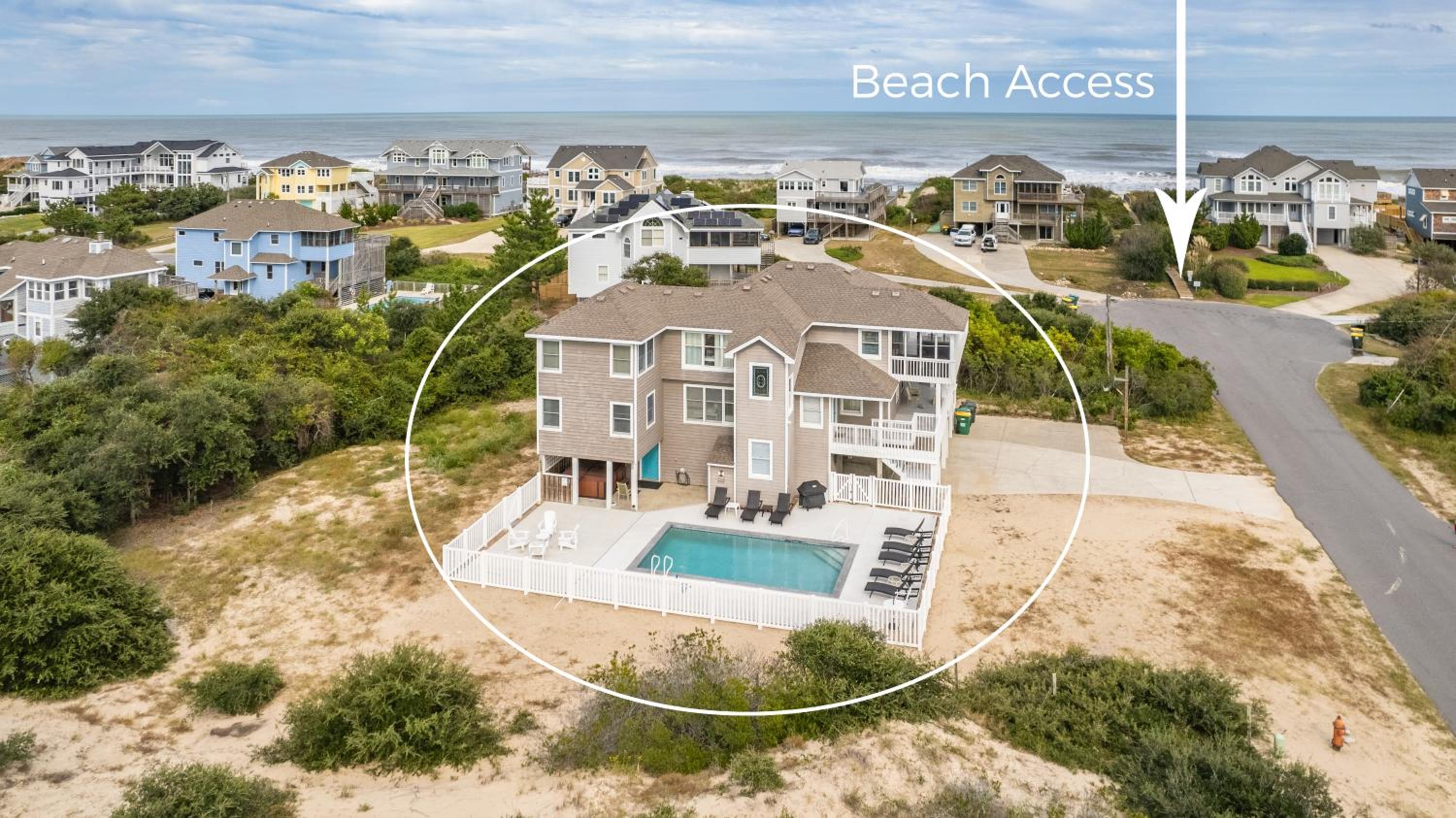 Oceanside, Private Pool, Hot Tub, ELEV, Close to Beach Access, OS1C, Here At Last view 3