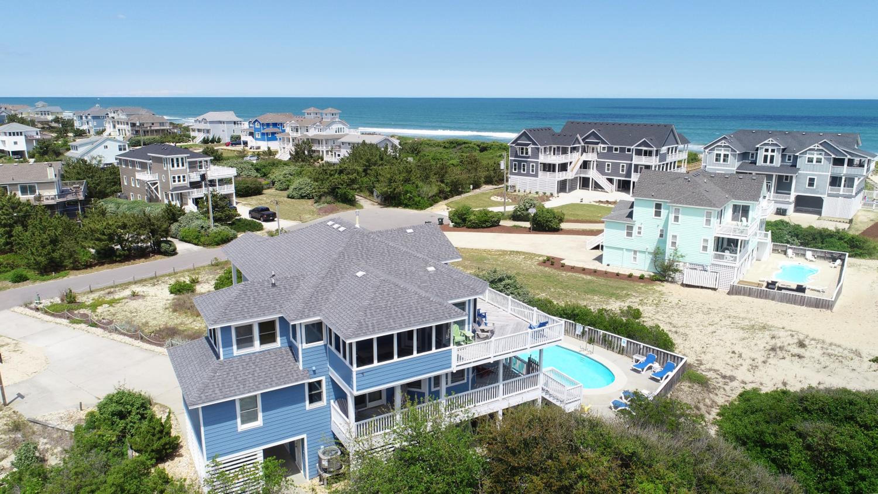 Oceanside, 7 BRS, Private Pool, Hot Tub, Rec Room, OS1A, Corolla Horizons view 3