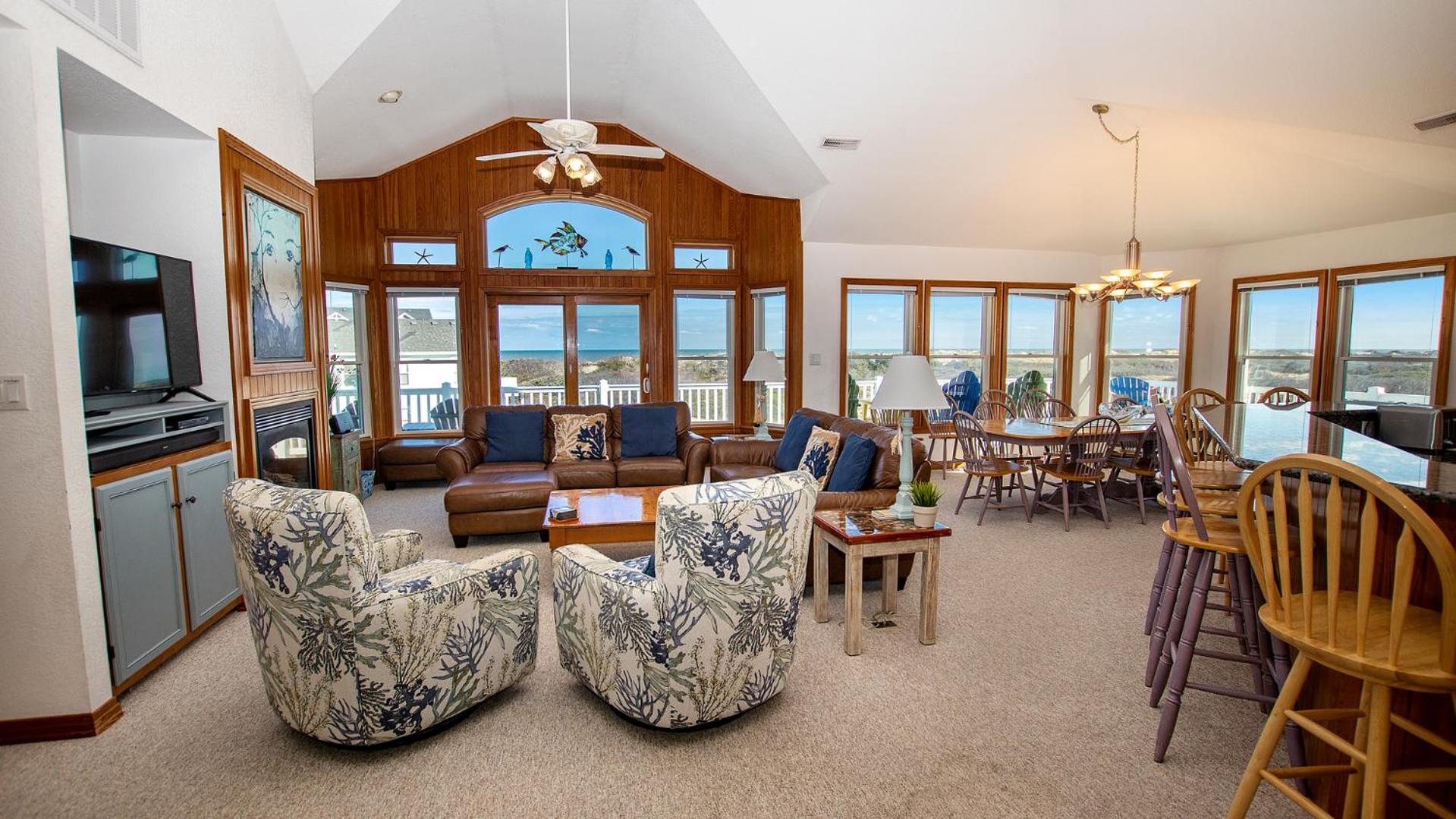 Oceanside, 7 BRS, Private Pool, Hot Tub, Rec Room, OS1A, Corolla Horizons view 5