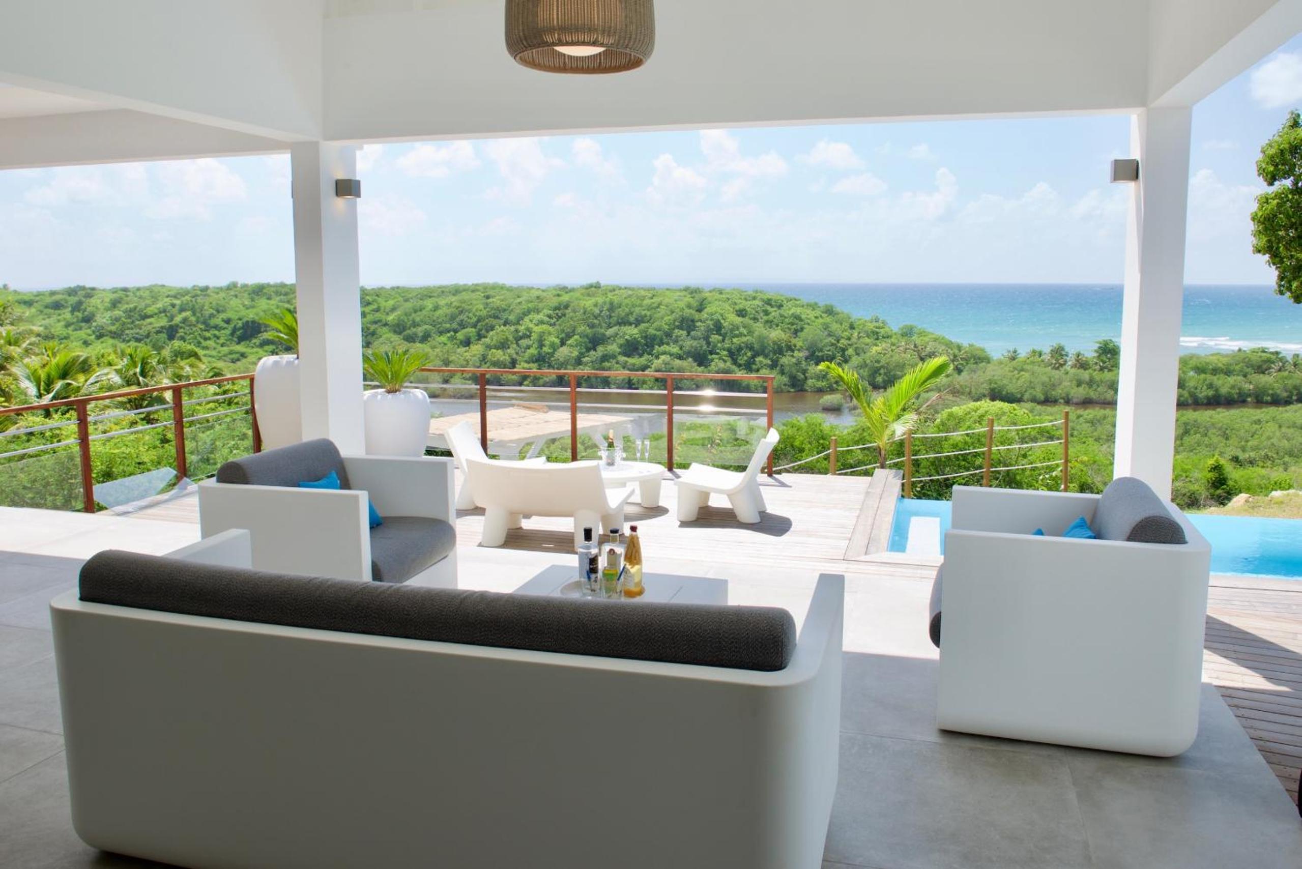 The View 5 Chambres Piscine à Débordement & Vue Mer Guadeloupe view 2