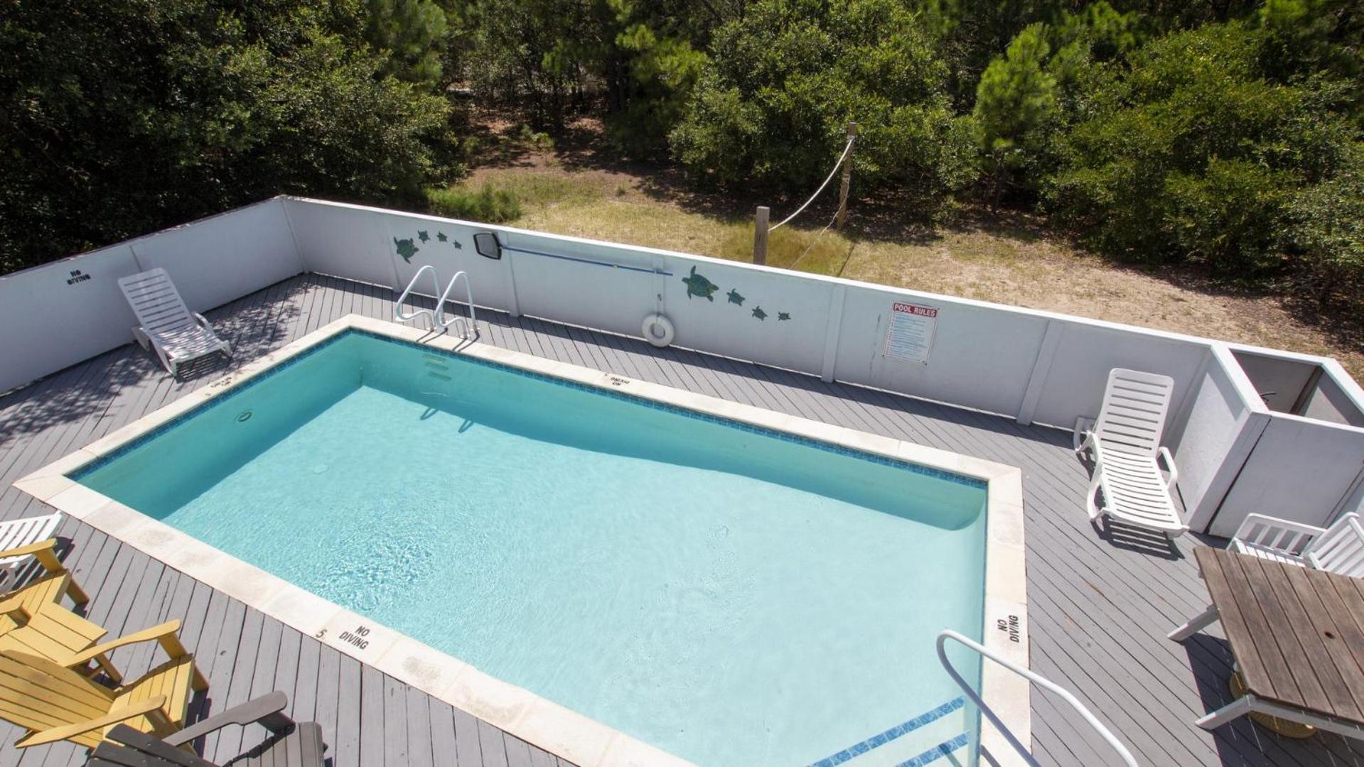 OS1J, Coastal Sunset- Oceanside, 6 BRs, Rec Room, Media Rm, ELEV, Priv Pool, Hot Tub view 2