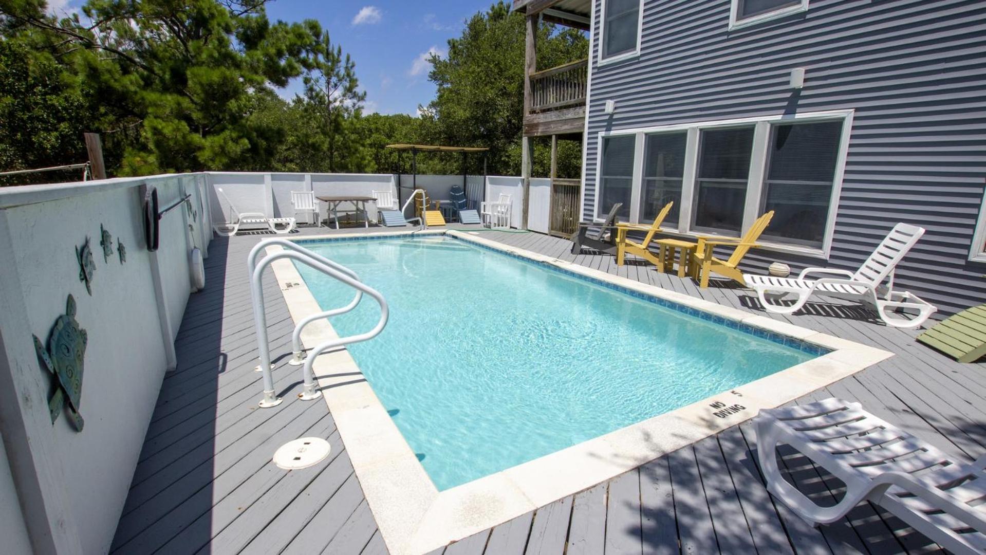 OS1J, Coastal Sunset- Oceanside, 6 BRs, Rec Room, Media Rm, ELEV, Priv Pool, Hot Tub view 3
