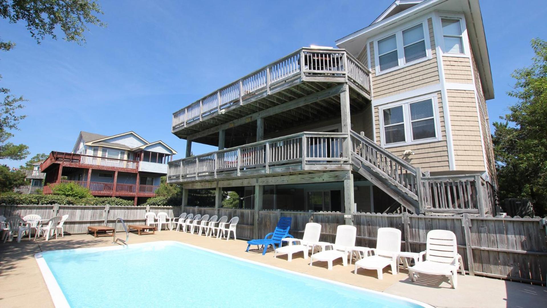 Oceanside, 7 BRs, Lake Views, Private Pool, Pool Table, Hot Tub, OS1M, Leap of Faith view 4