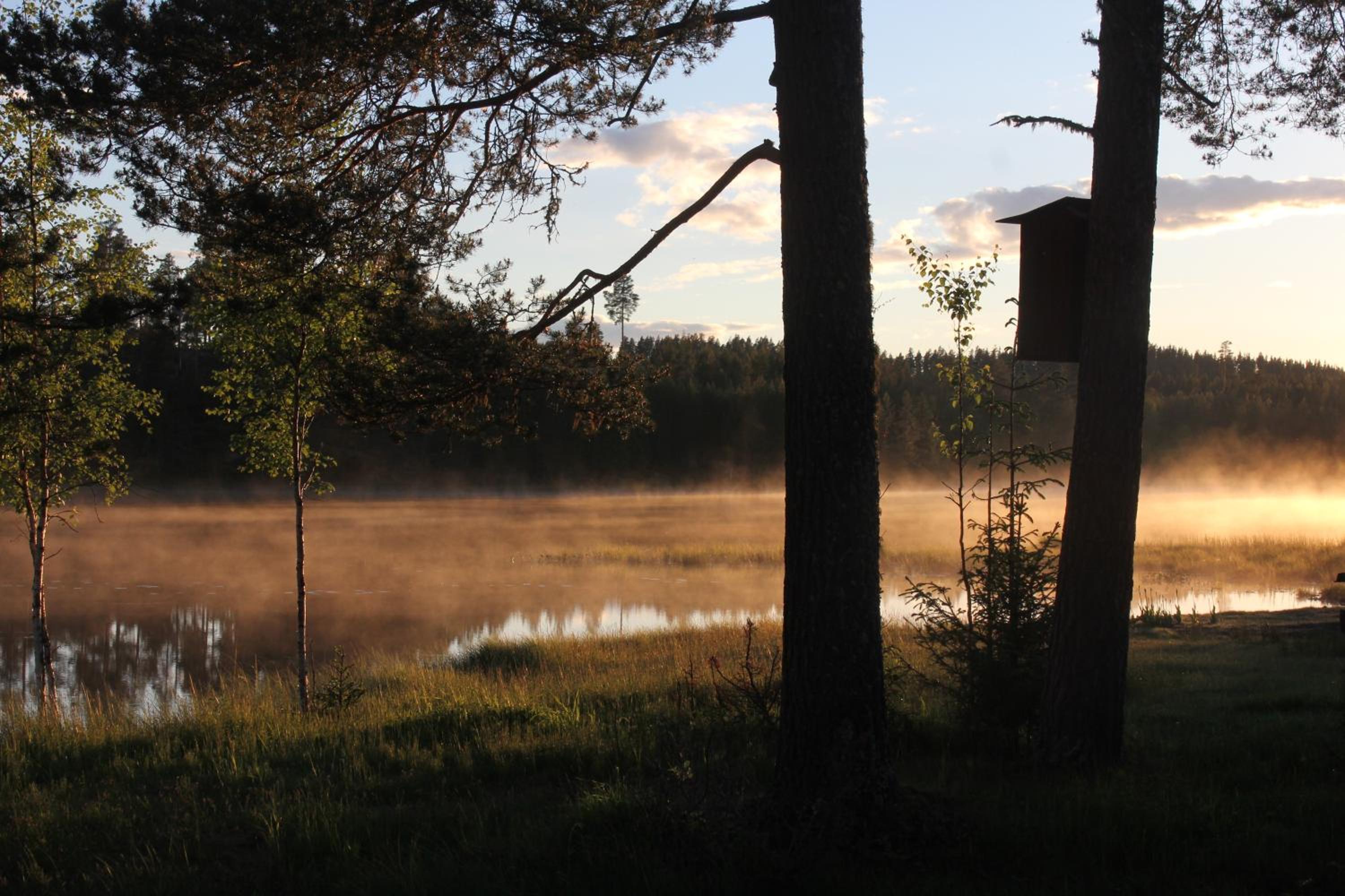 Rustika strandstugor utanför Rättvik view 4