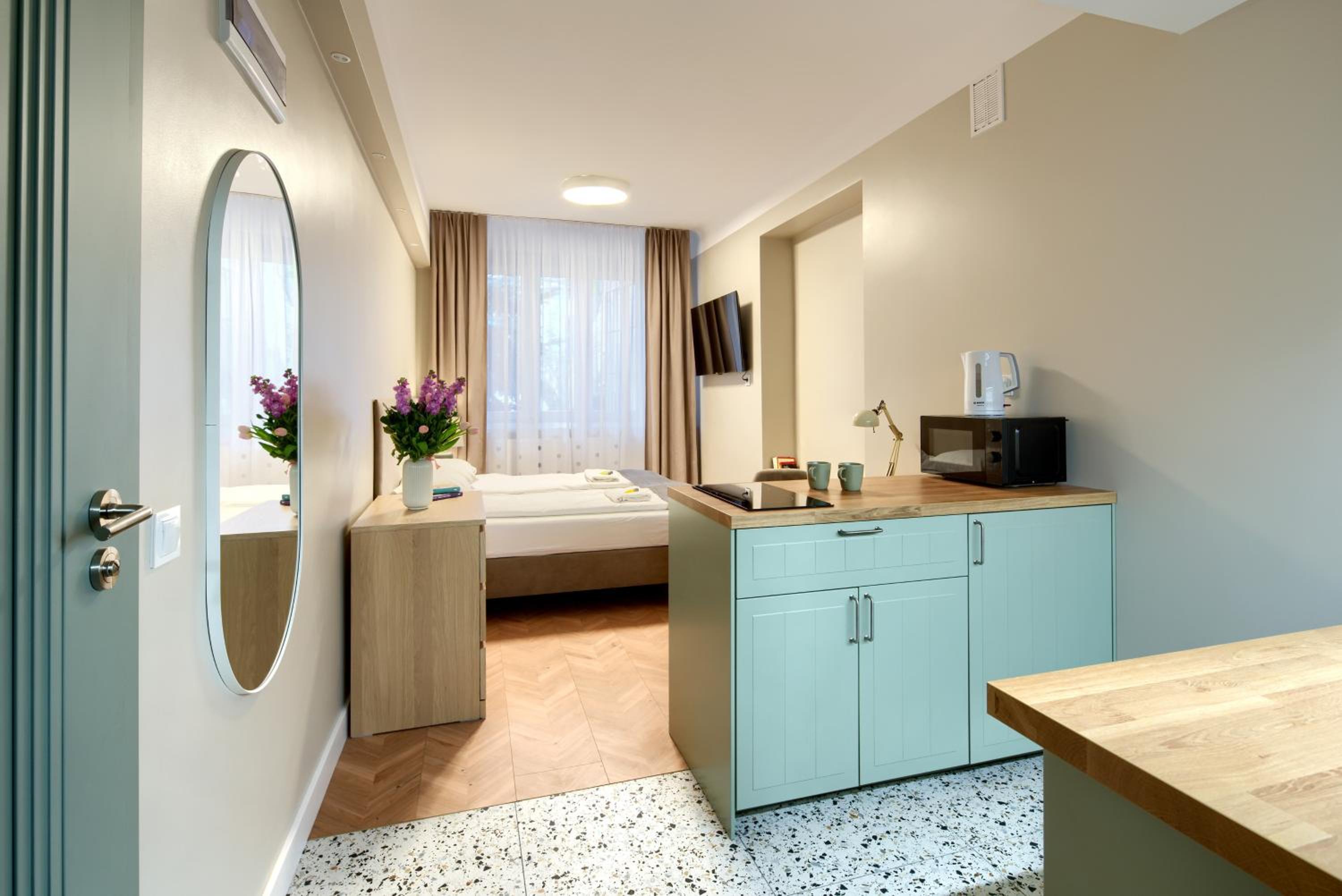 New! Modern Studio in Mokotów - near City Centre SGH Metro Tram by APARTEL