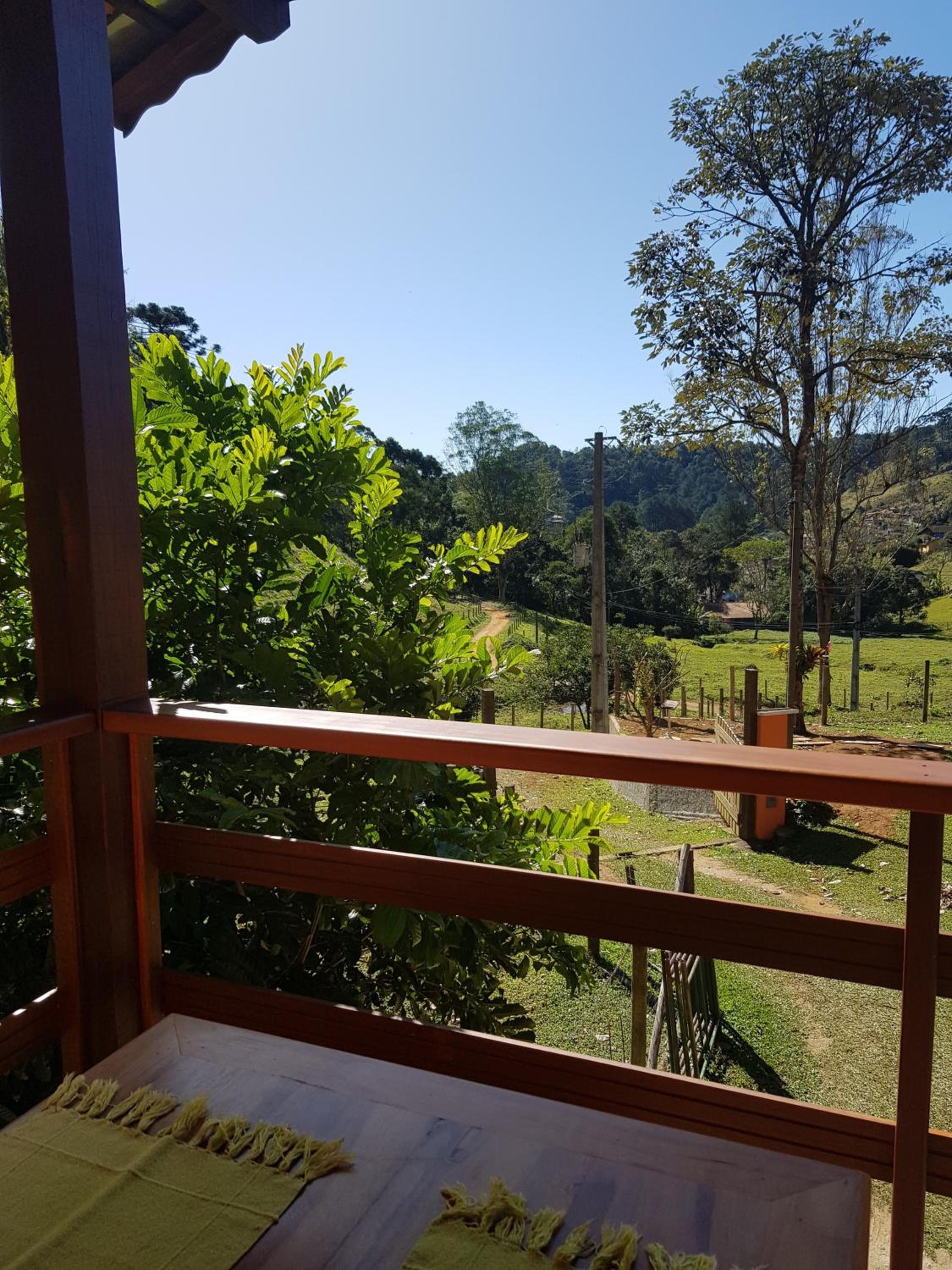 Chalé mirante da colina