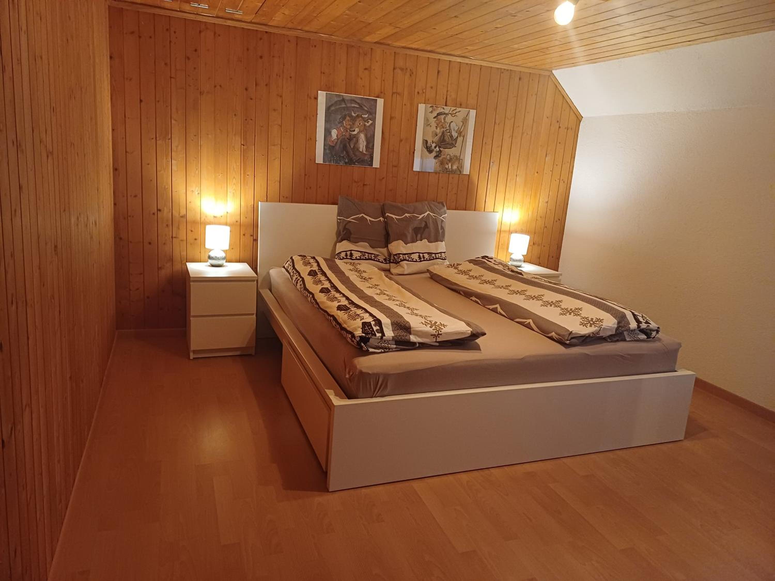Schwellbrunn,Ferienwohnung mit Säntissicht