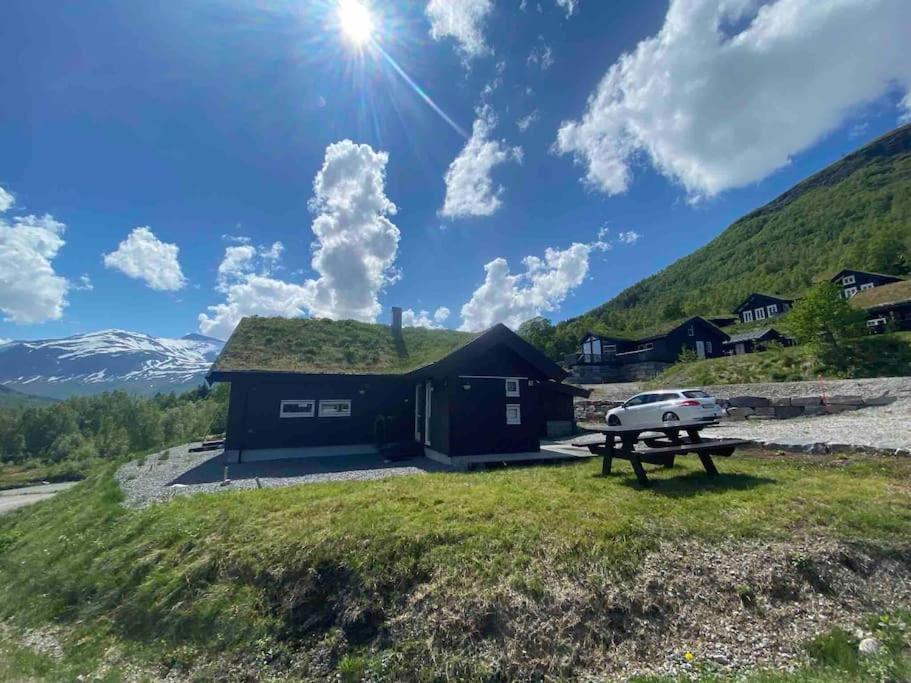 Nyere flott hytte med ski in/out på Overøye