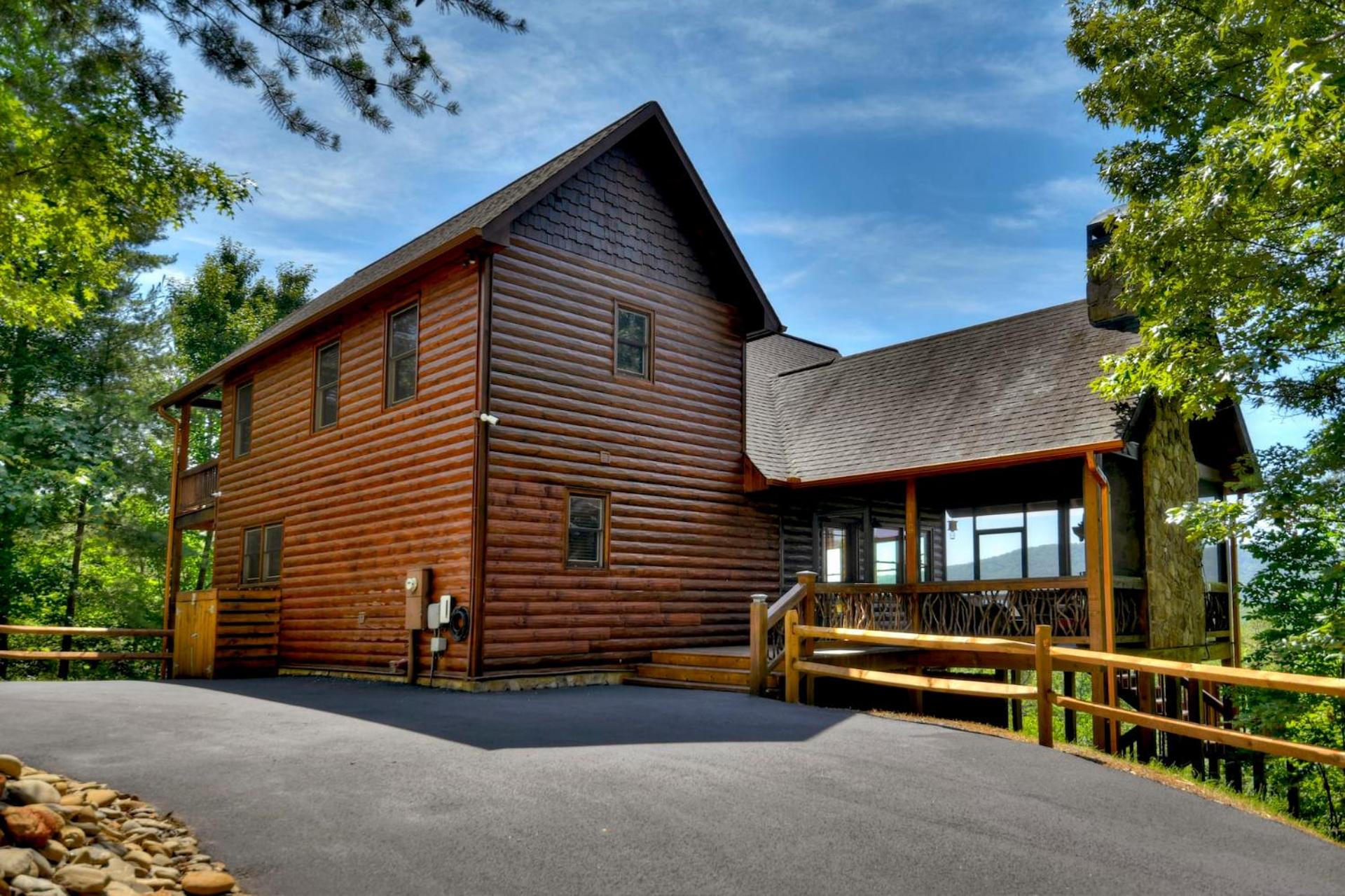 Casa Con Vista Cabin with Gorgeous Mountain Views view 3
