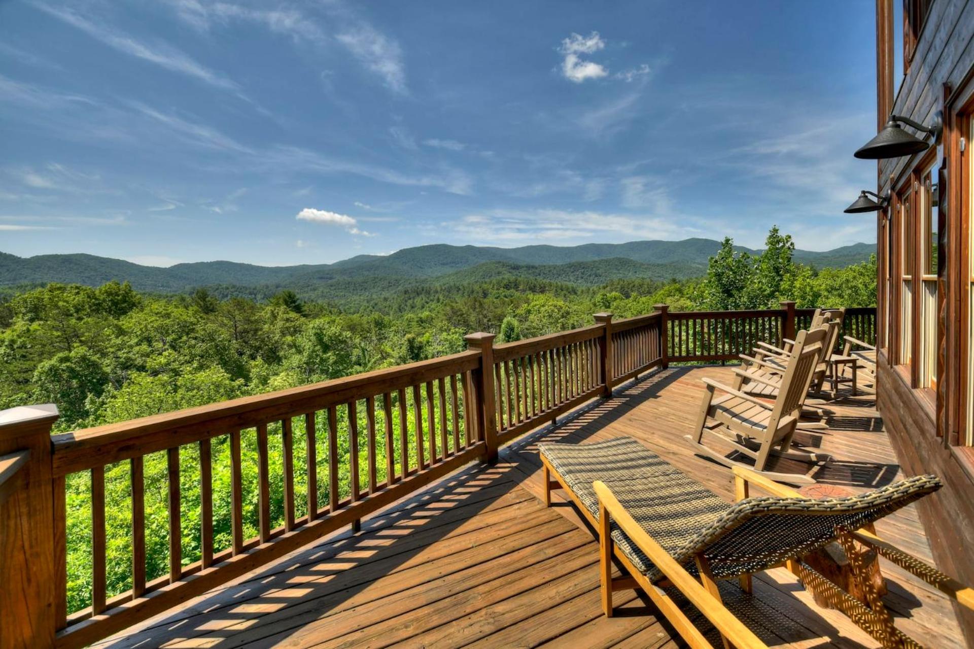 Casa Con Vista Cabin with Gorgeous Mountain Views view 5