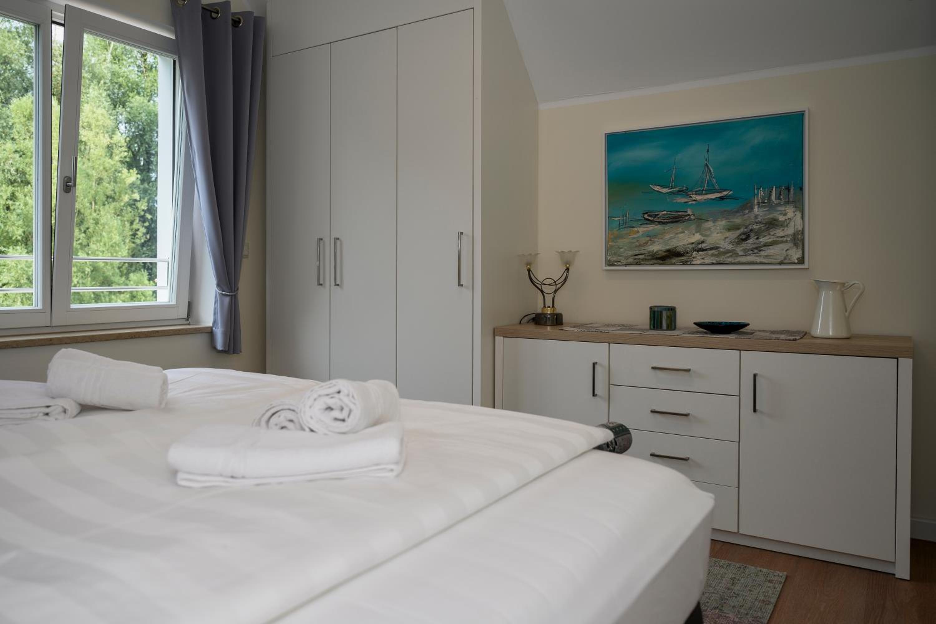 Ferienwohnung Maisonette Abendrot am Plauer See
