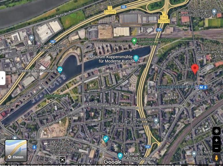 City Apartment 2#Netflix &Wlan &Kingsize Bett & Kaffee Maschine & Zentral & 500m Innenhafen & 2 min U Bahn
