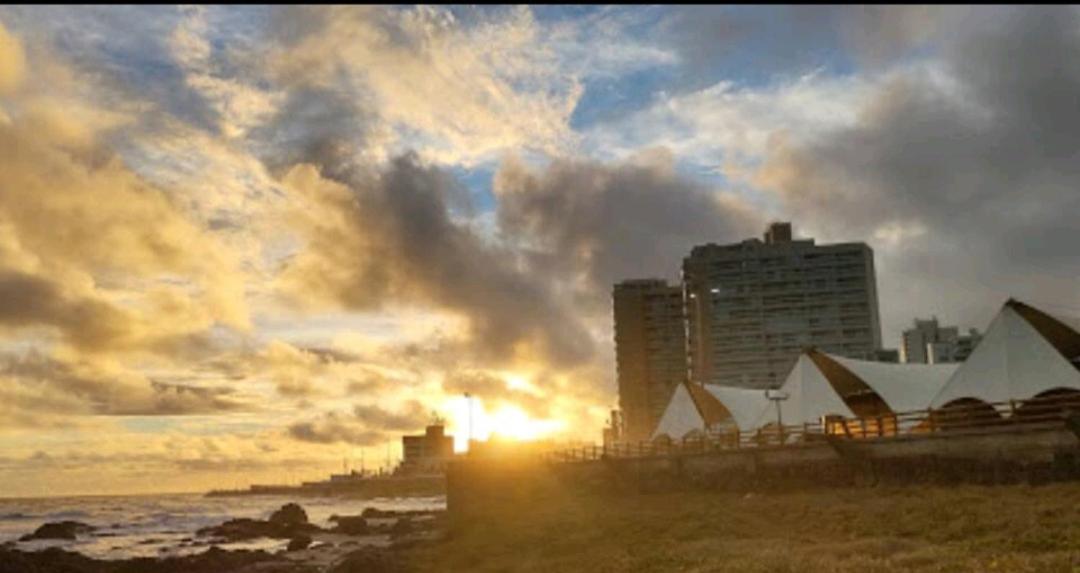Vista mar no costa azul