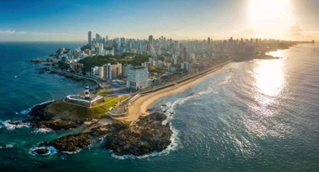 Vista mar no costa azul