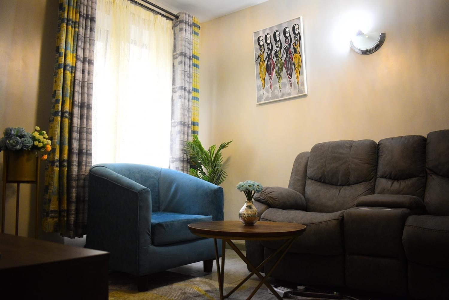A tastefully furnished one bedroom airbnb apartment along Thika rd, TRM mall