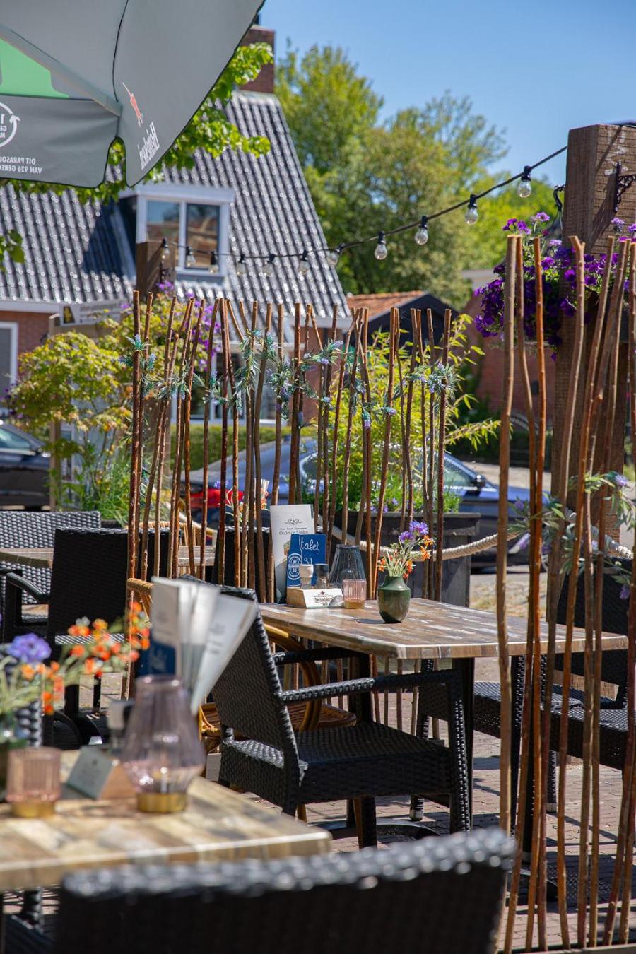 outdoor BBQ area