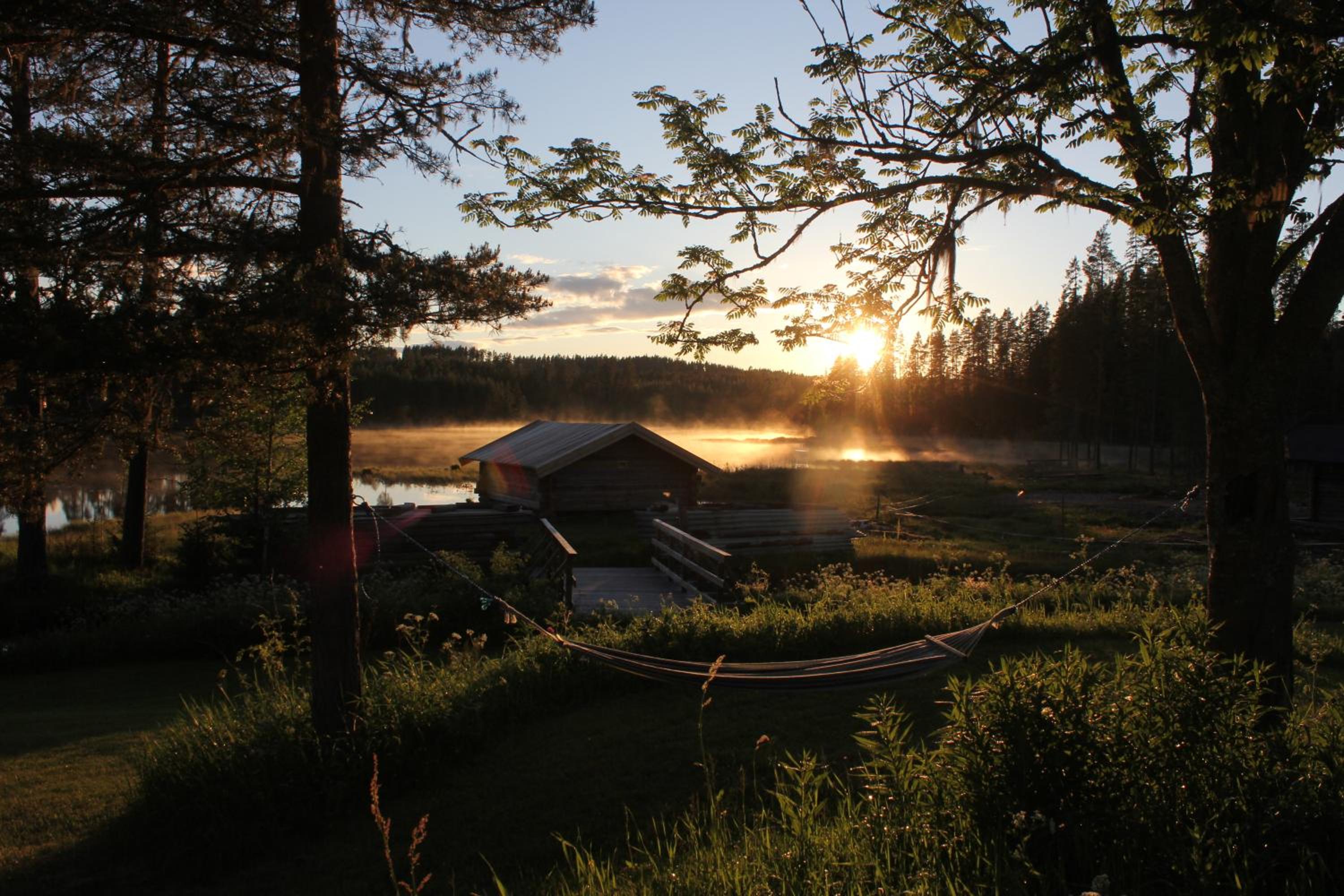 Rustika strandstugor utanför Rättvik view 5