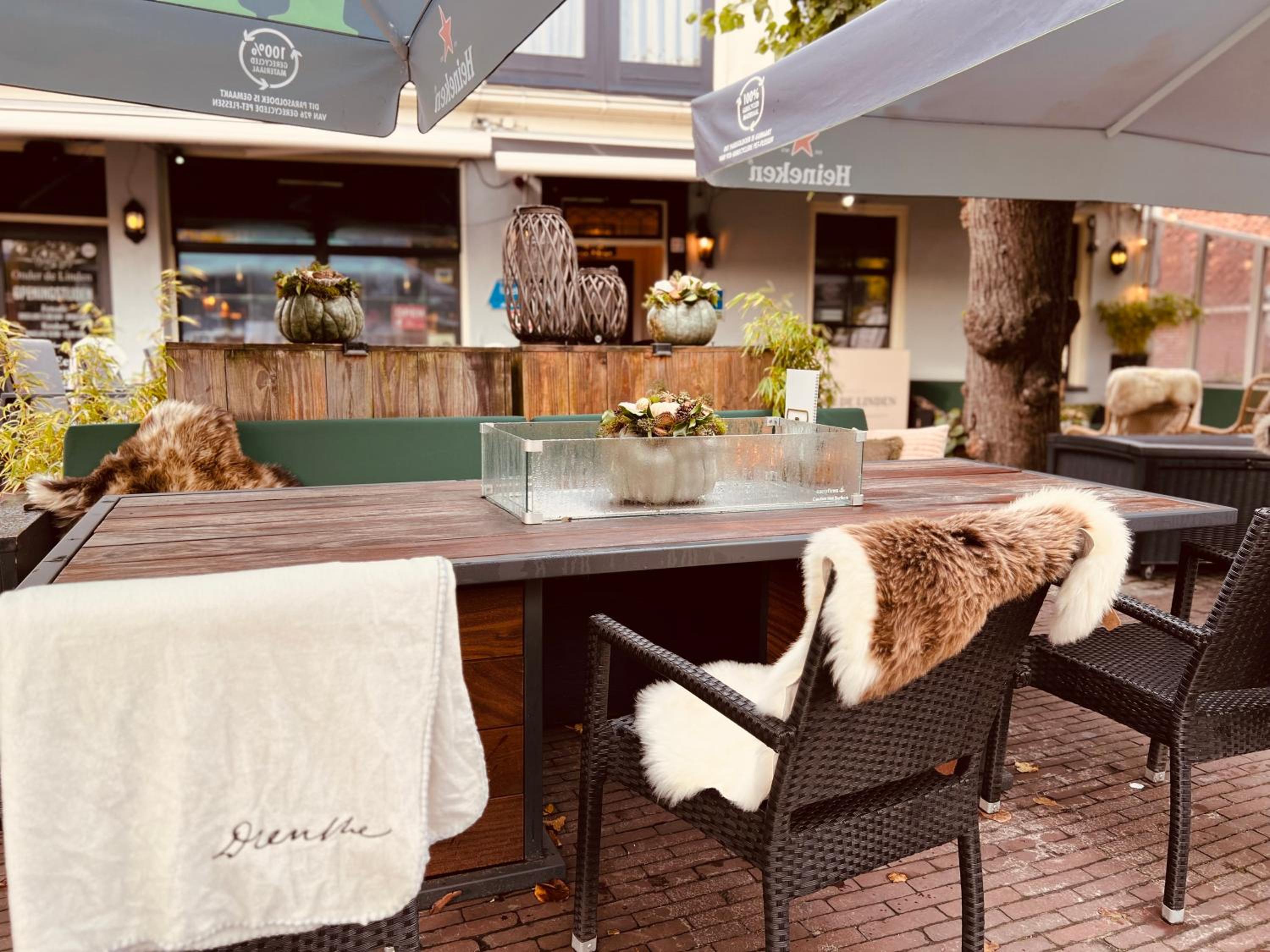 outdoor BBQ area