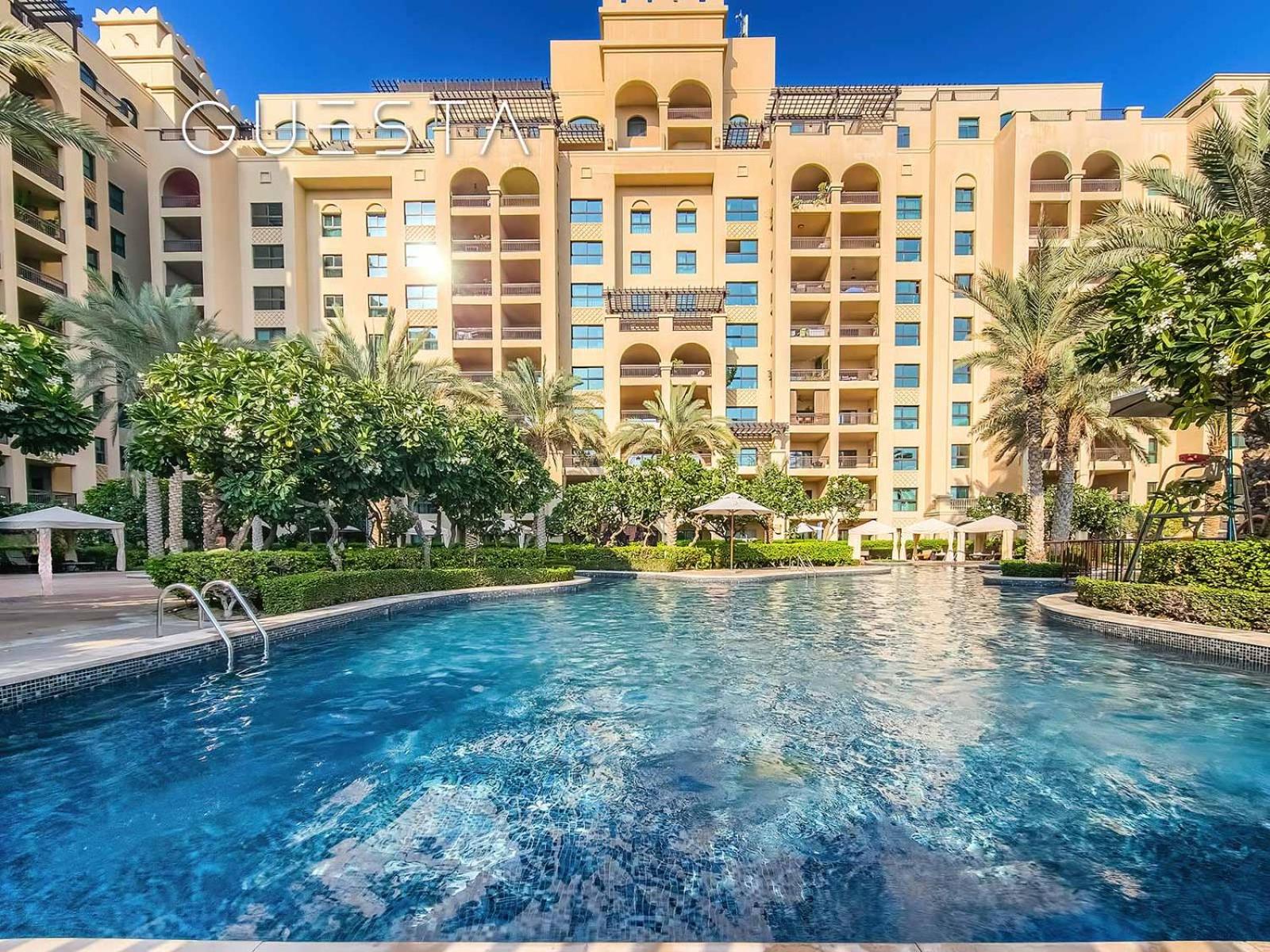 Hotel Fairmont Apartments The Palm, Free access to hotel beach and pools - Image 1