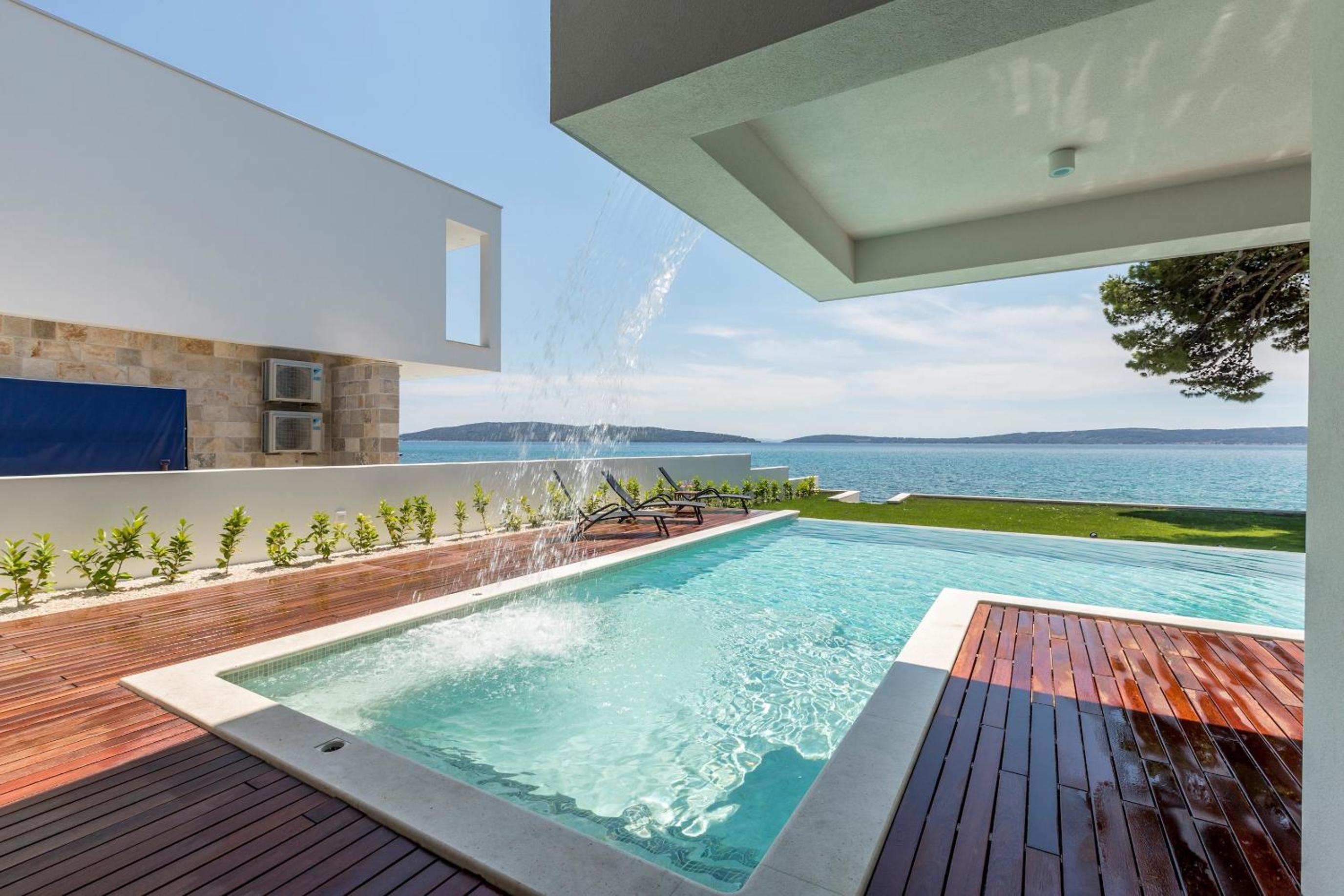 Glamorous Kastela Villa 4 Bedrooms Villa Seafront Paradise Private Pool view 3