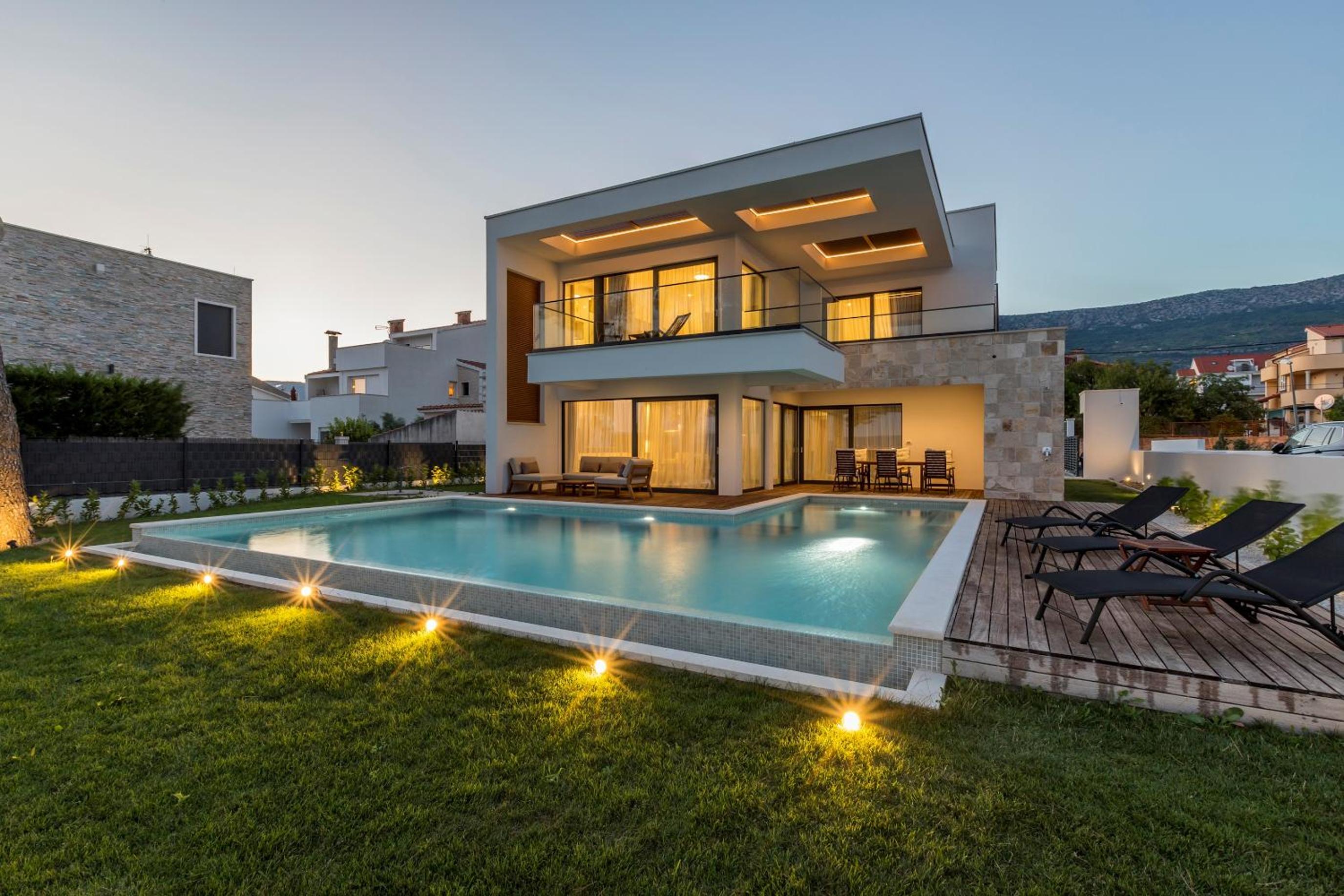 Glamorous Kastela Villa 4 Bedrooms Villa Seafront Paradise Private Pool view 4