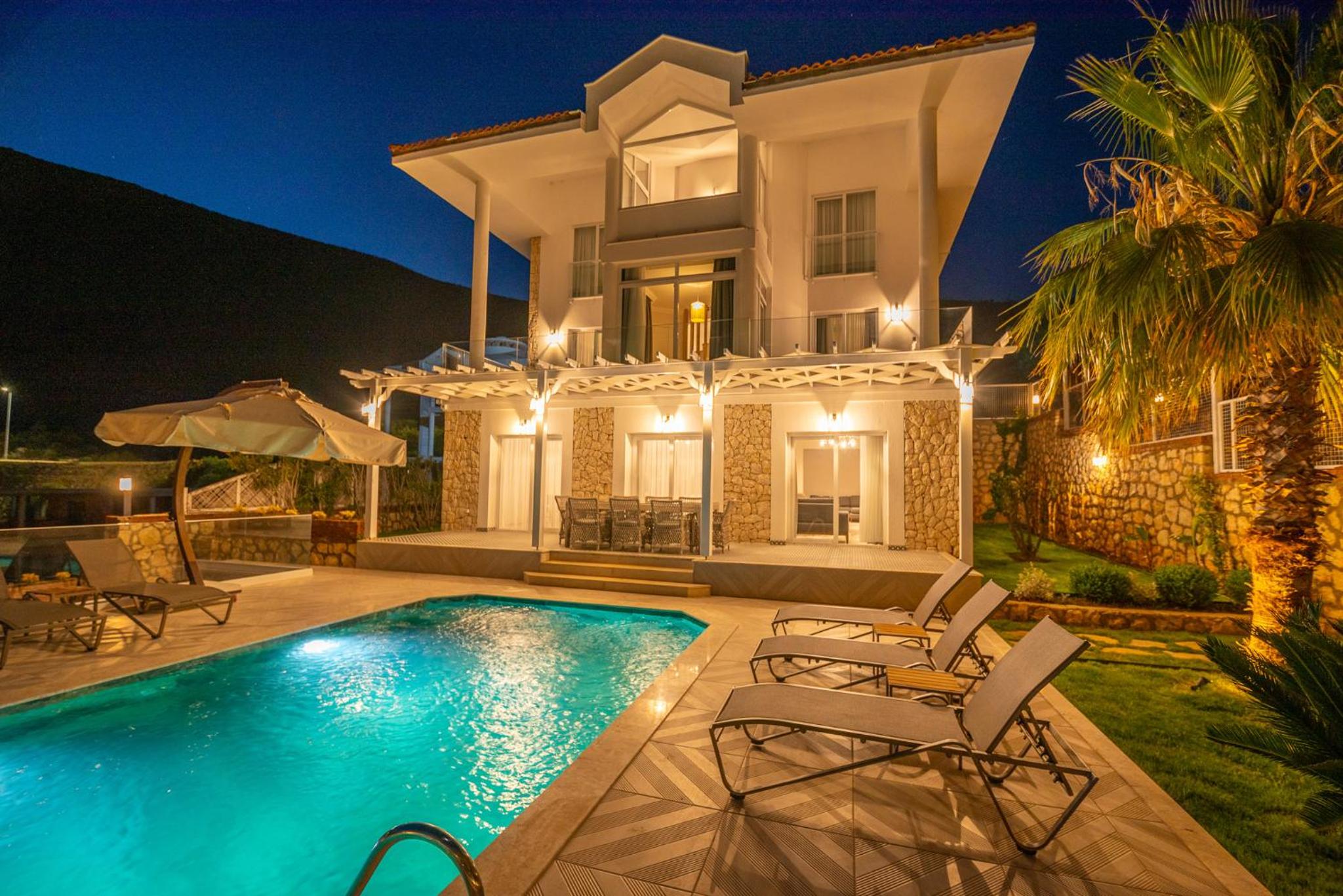 Kalkan Kalamar Plajı Denize Sıfır Villa Elana 2 view 4