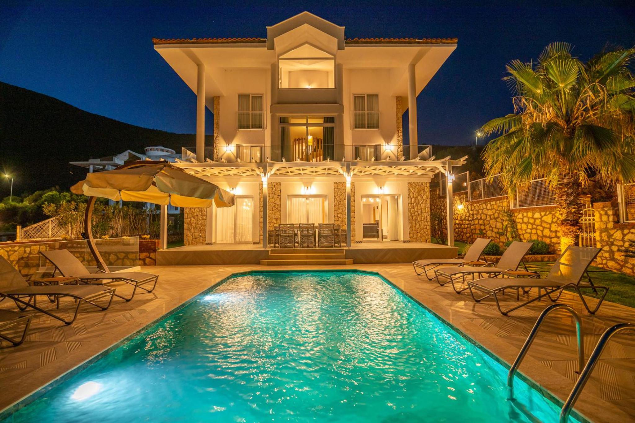 Kalkan Kalamar Plajı Denize Sıfır Villa Elana 2 view 5