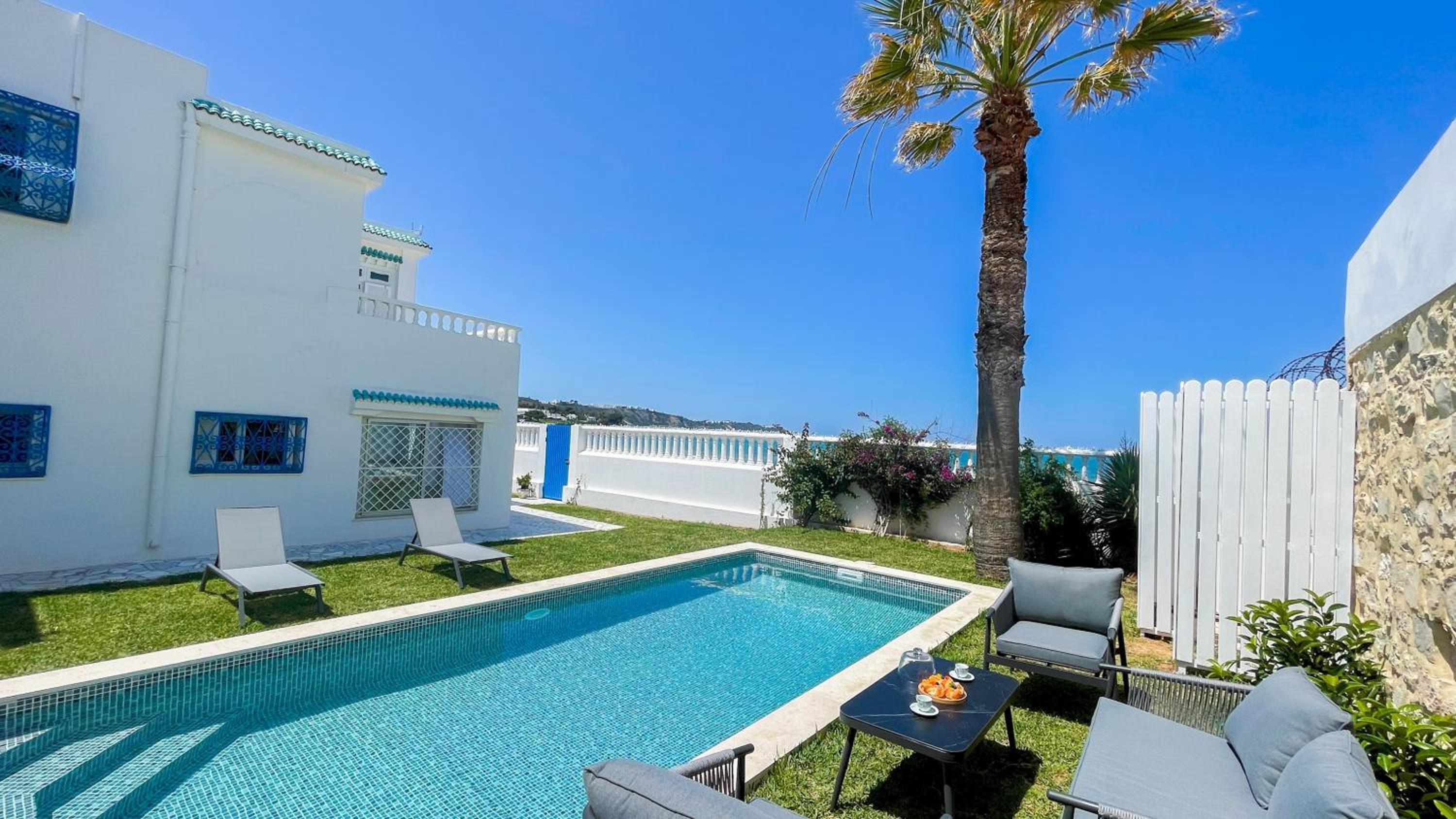 The Sea House beach front villa with pool view 5