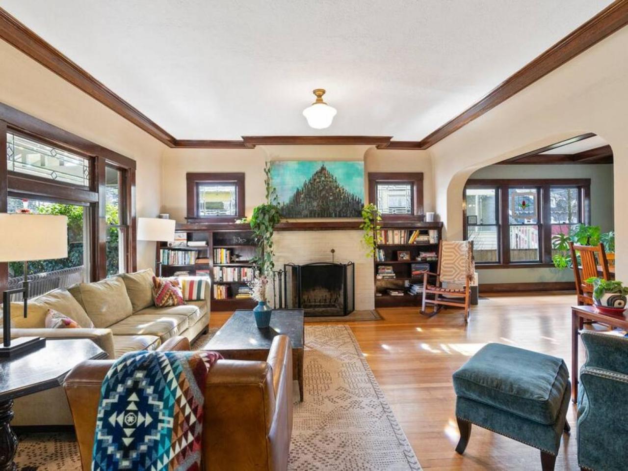 Vintage-Modern Craftsman Home Near Alberta Arts view 4