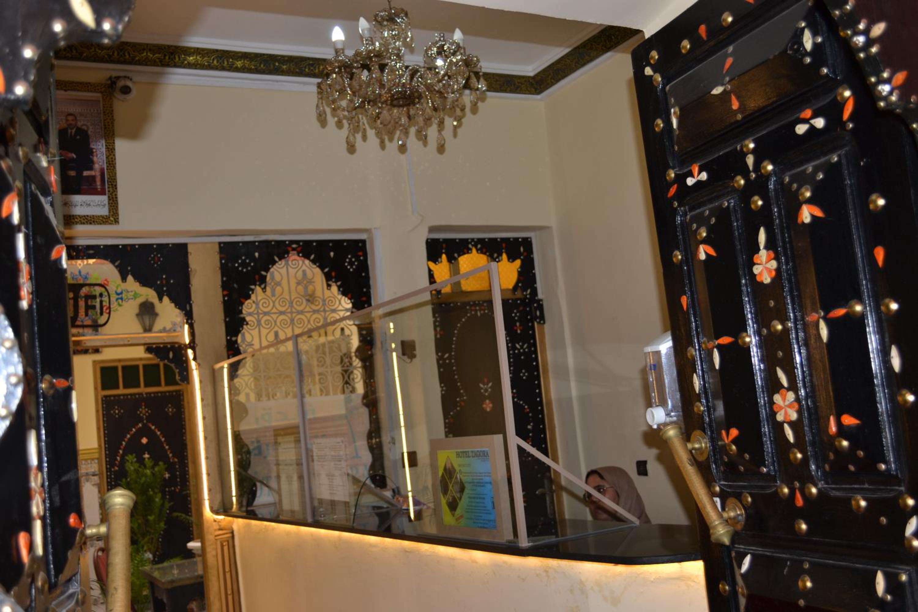 hotel reception