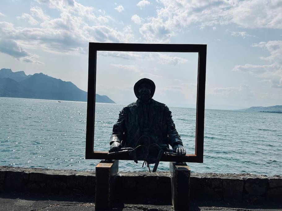 Magnifico studio sul lago Lemano