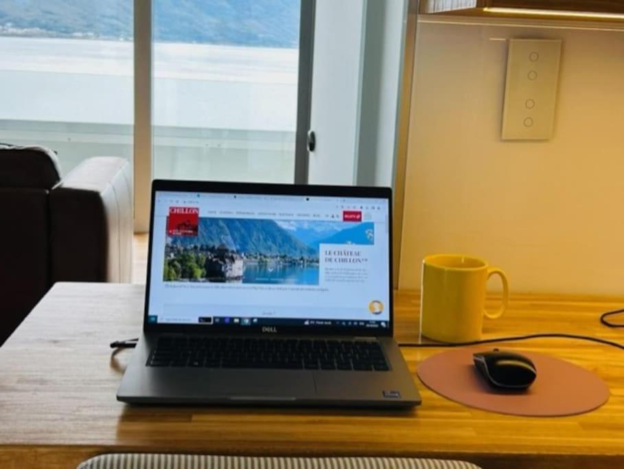 Magnifico studio sul lago Lemano