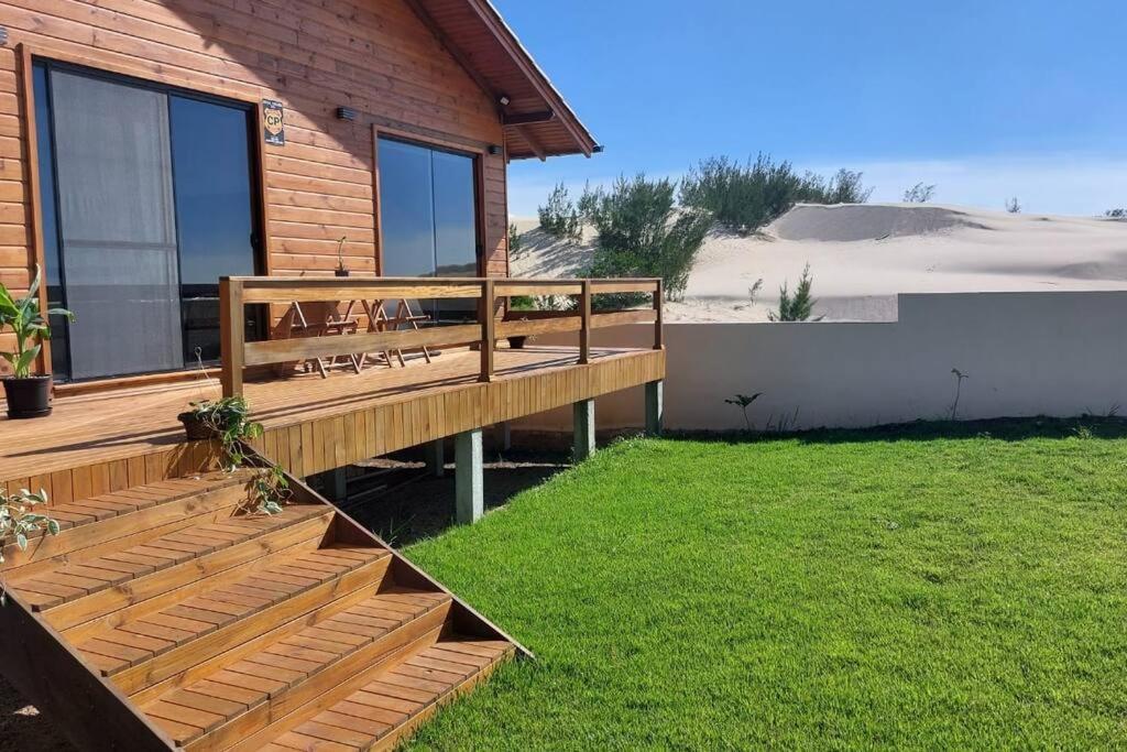 Cabana das Dunas beira mar