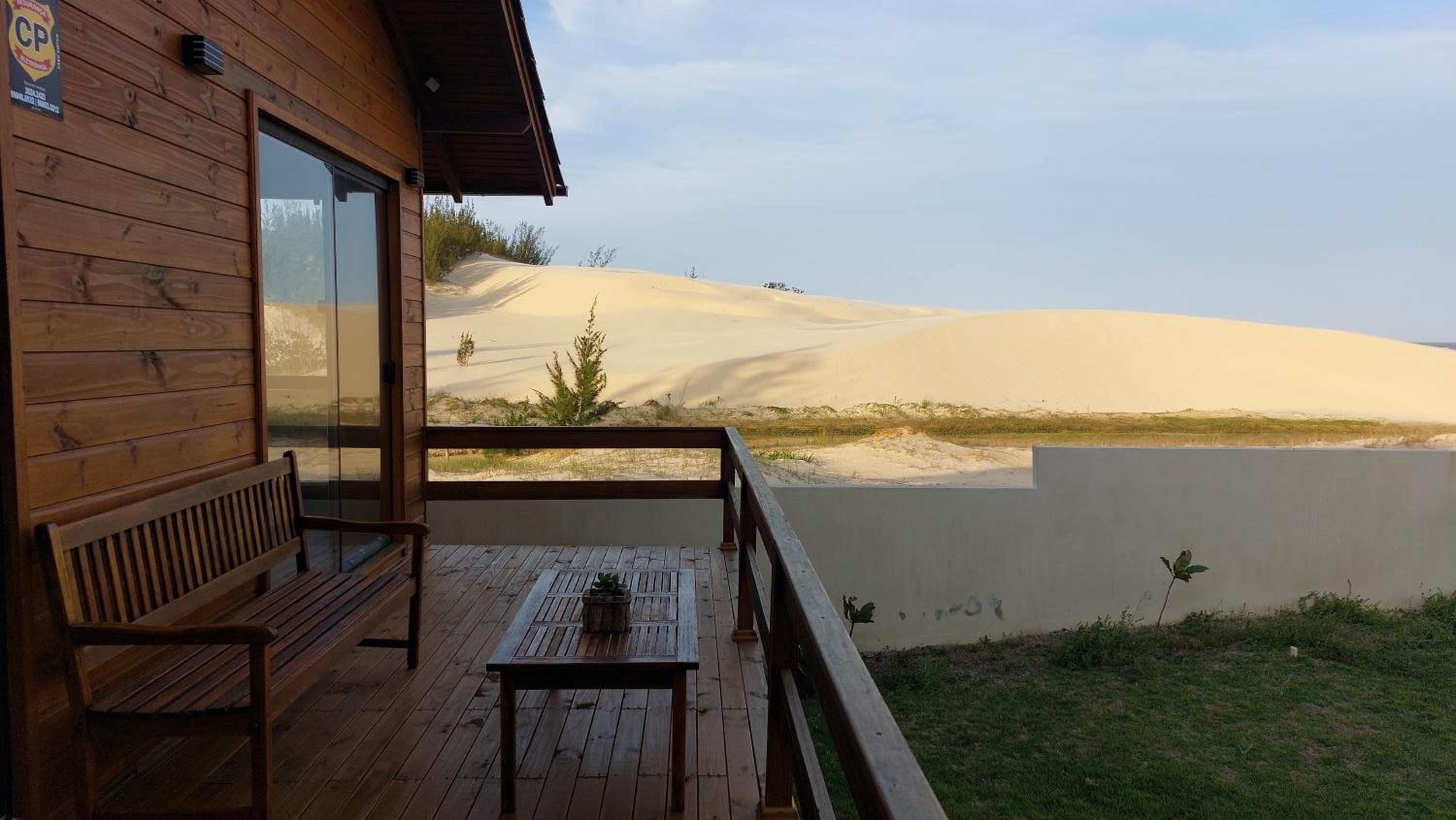 Cabana das Dunas beira mar