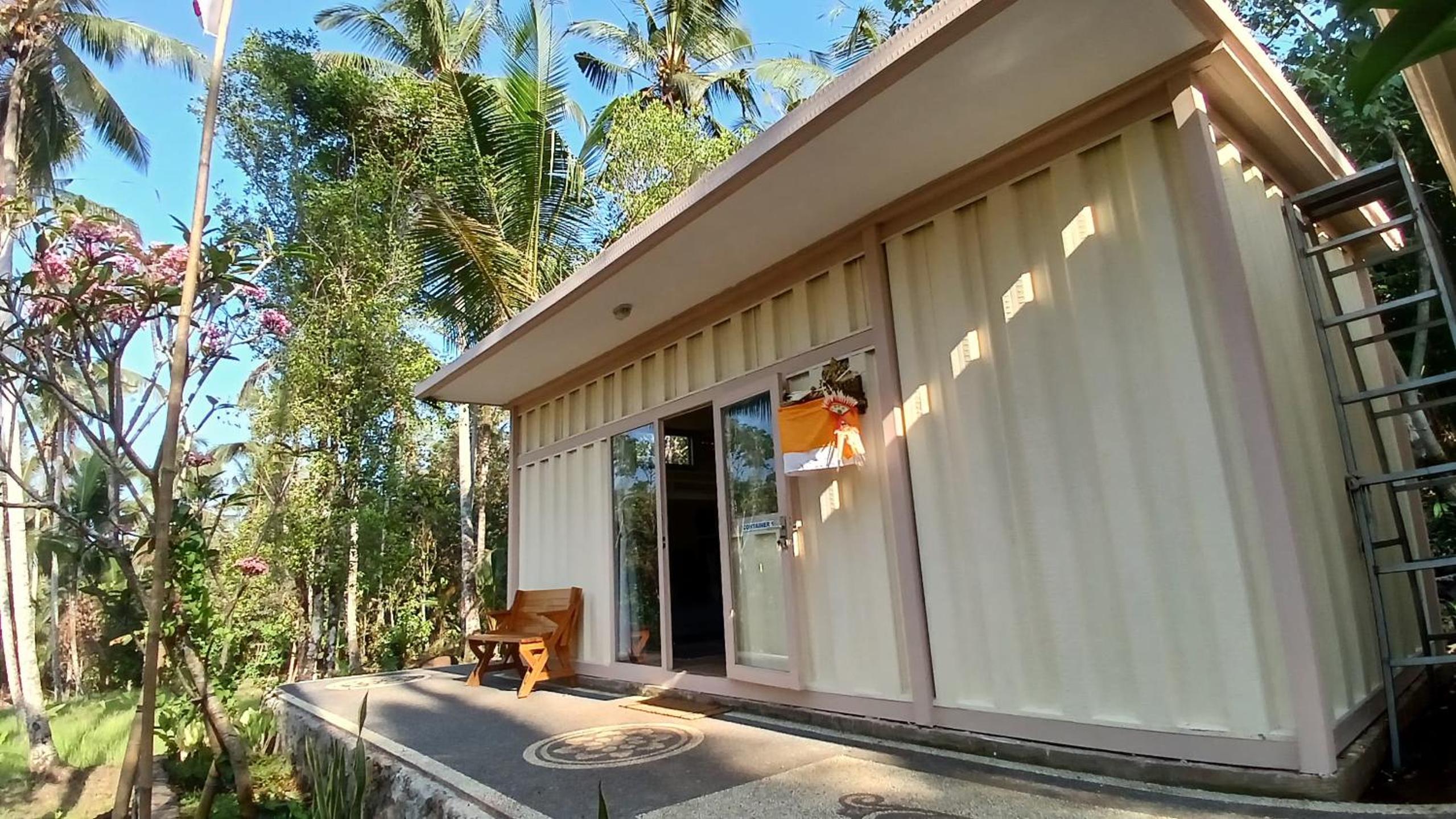 Tiny Container Cabin @ Umah Chronosophere - Bali view 2