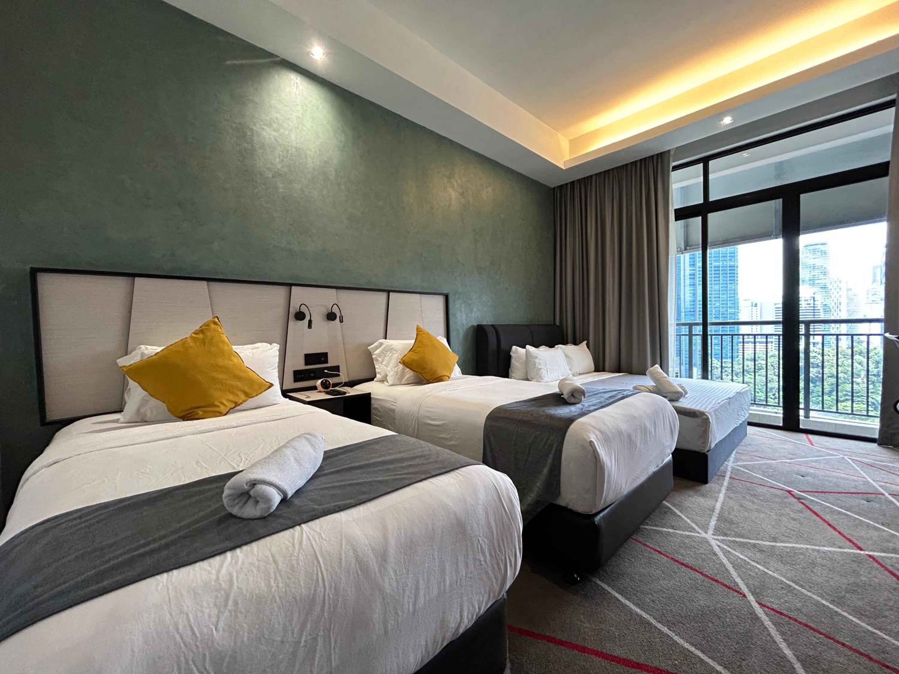 M101 Dang Wangi Quadruple & Twin Room KL City By Liv'in