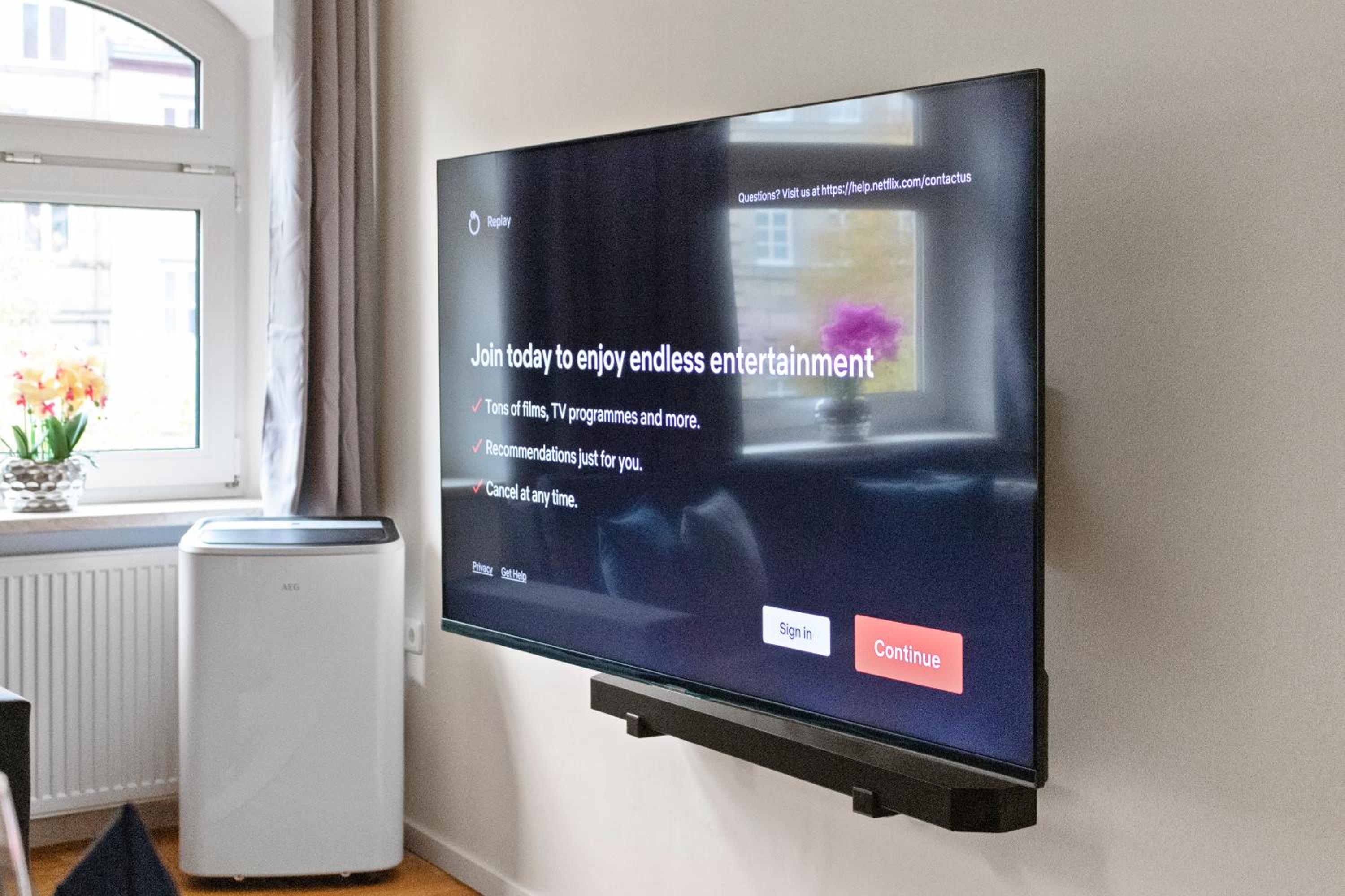 Altstadt - Exklusive 3-Zi-Wohnung für 6 Personen mit 90 qm, großer Dachterrasse, Parkplatz, WLAN