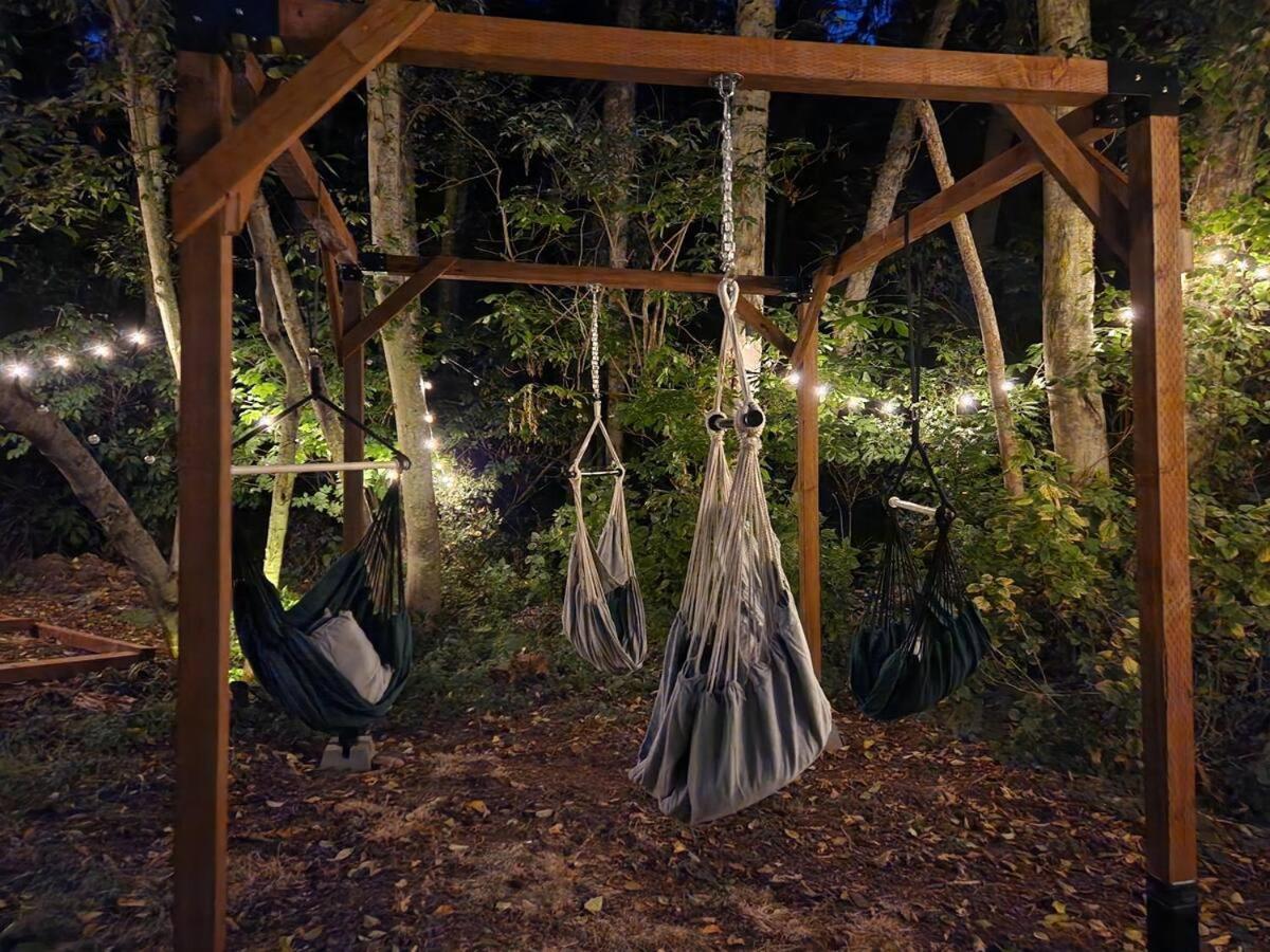 Rustic A-Frame hot tub retreat near Deception Pass view 2