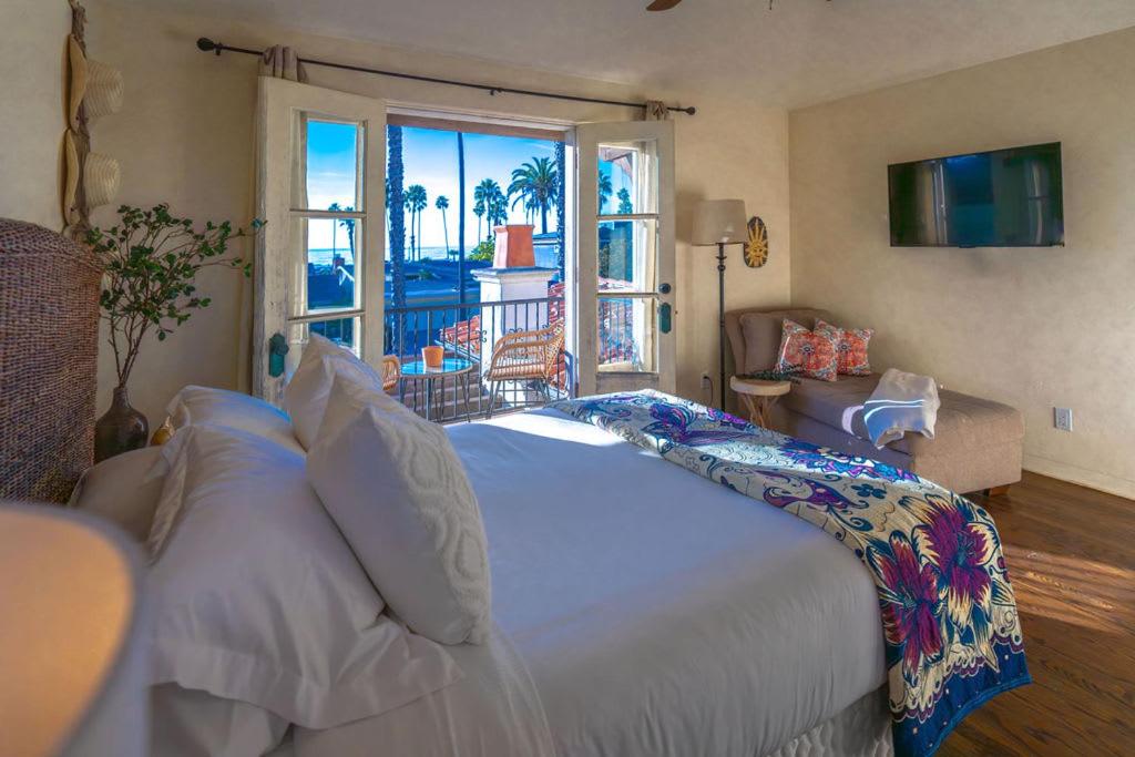 Ocean View Spanish Beauty Half Block to Beach