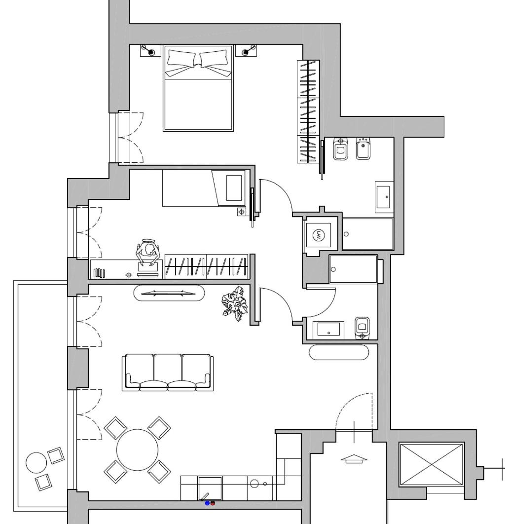 Giro 58, 2 bedroom Apartament, close to San Siro, Fiera and 10 min metro to Duomo