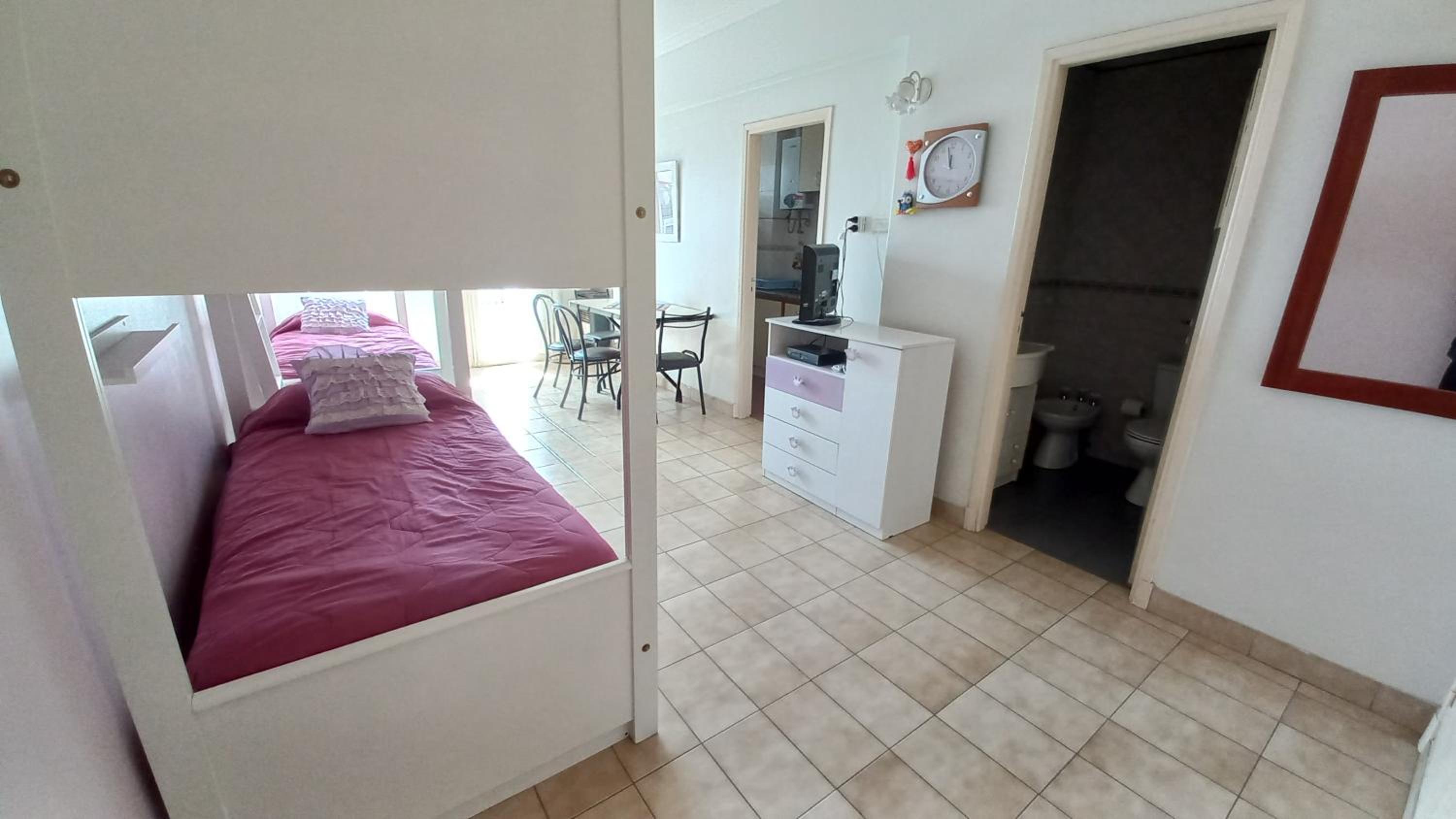 Departamento a una cuadra del mar en zona Guemes Mar del Plata