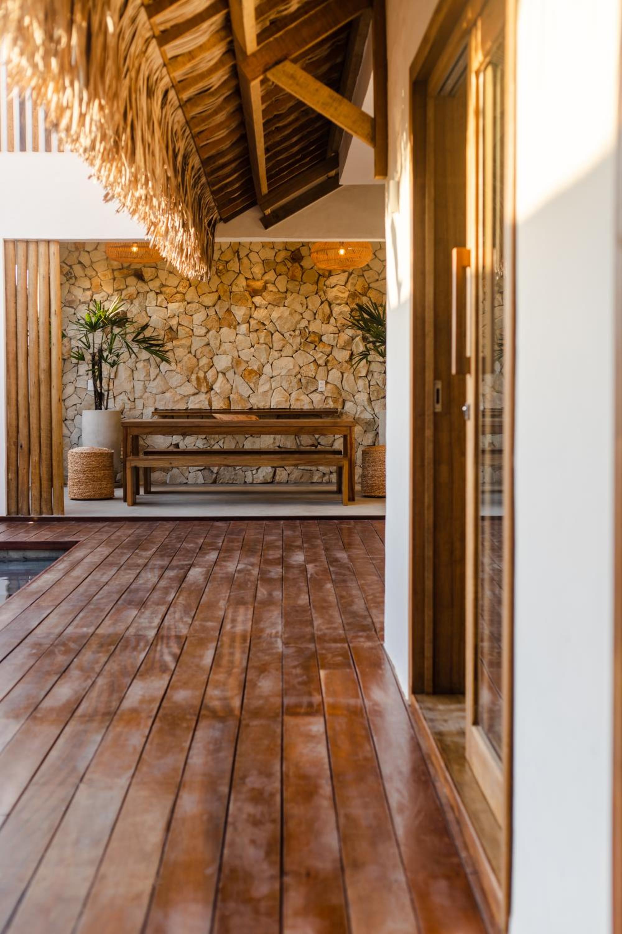 Villa Aura, piscina privativa e rooftop com vista excepcional pro mar, 150m do mar e do Rancho do Kite, Praia do Prea